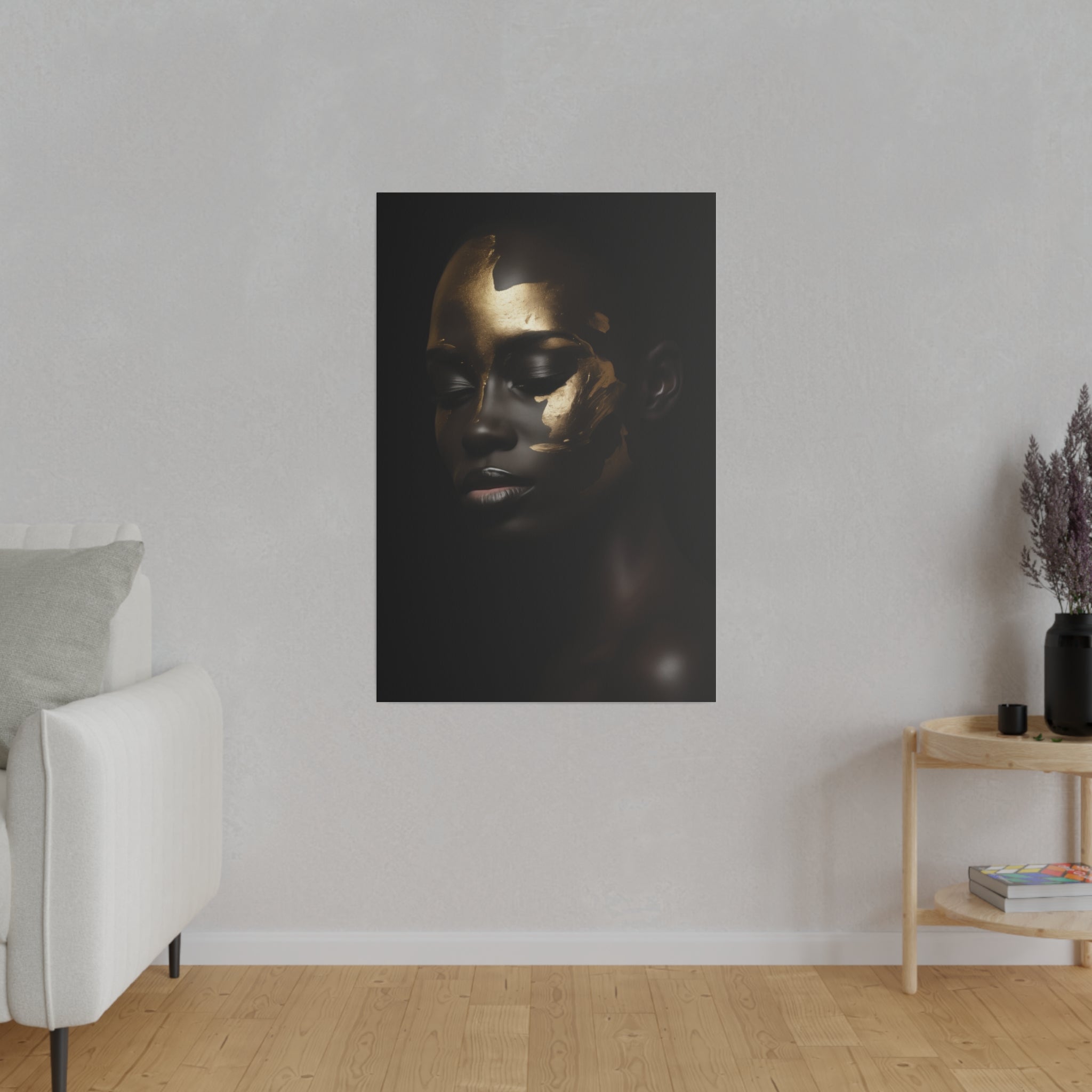 Woman in Gold - Luxury Themed Canvas - Vertical Canvas - WA67