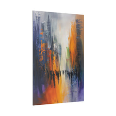 Urban Mirage - Abstract Wall Art - Vertical Canvas - WA228