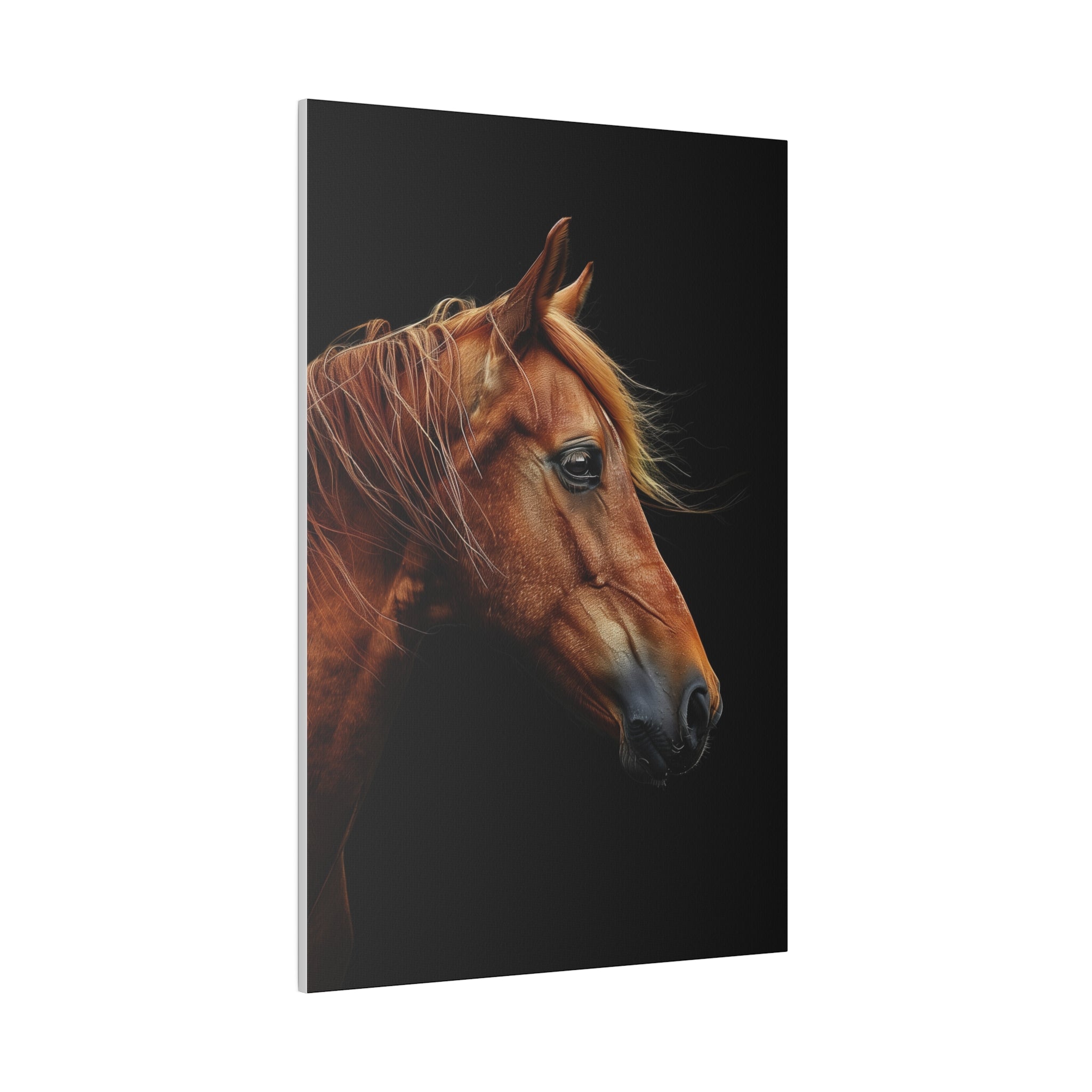 Majestic Horse - Wildlife Wall Art - Vertical Canvas - WA243