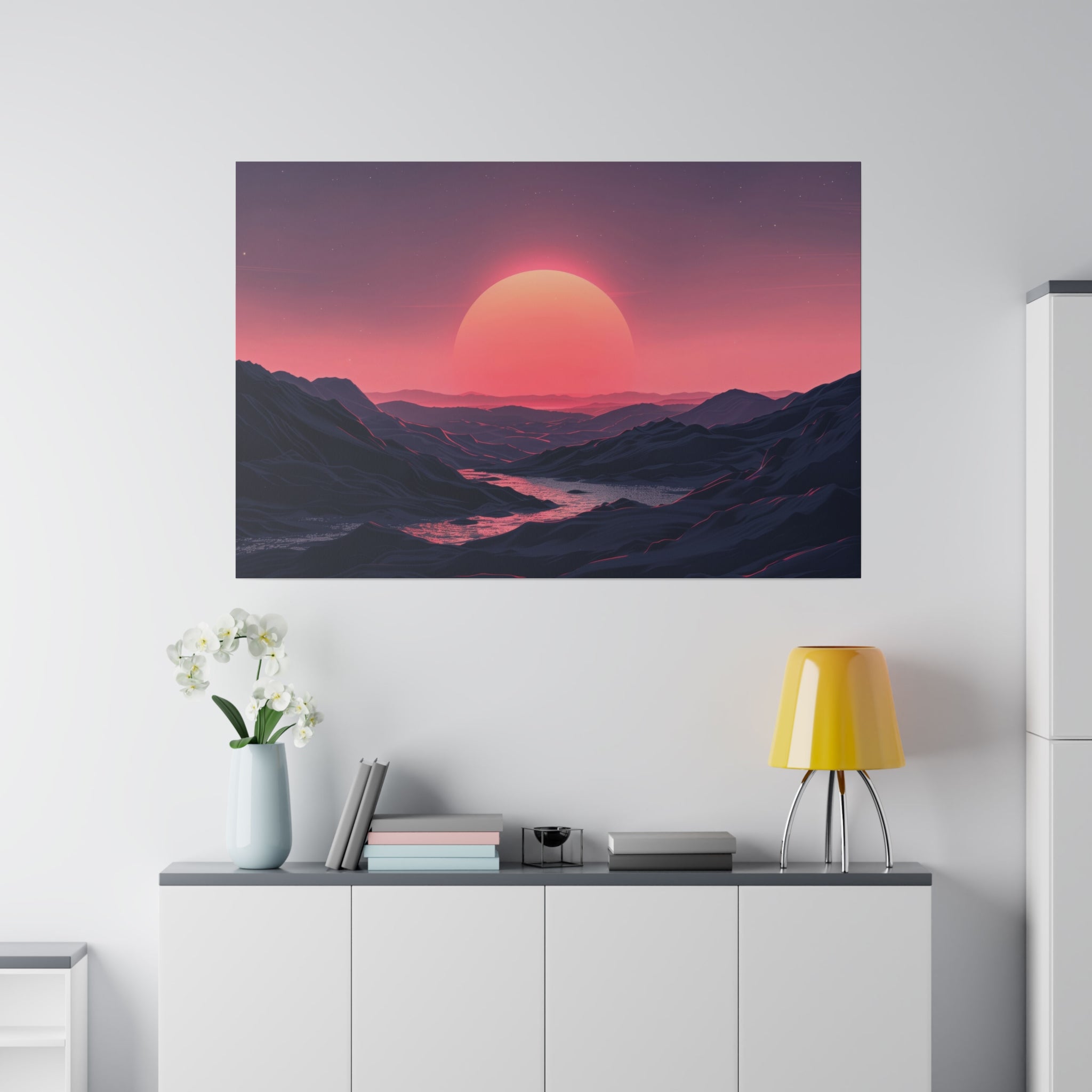 Abstract Wall Art - Horizontal Canvas - WA149