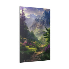 Mountain Wanderlust - Nature Wall Art - Vertical Canvas - WA320