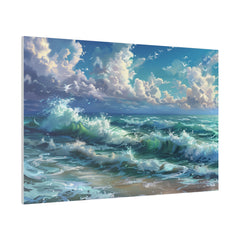 Ocean Wall Art - Horizontal Canvas - WA173