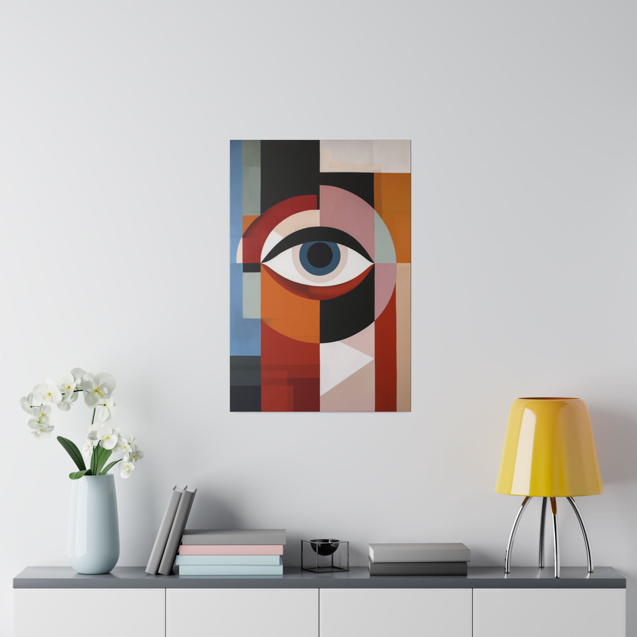 Abstract Wall Art - Vertical Canvas - WA22