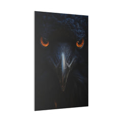 Raven's Veil - Wildlife Wall Art - Vertical Canvas - WA265