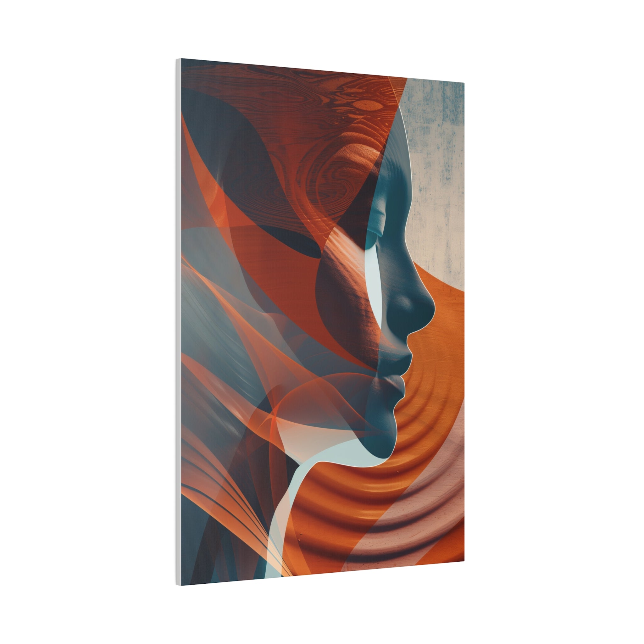 Abstract Wall Art - Vertical Canvas - WA17