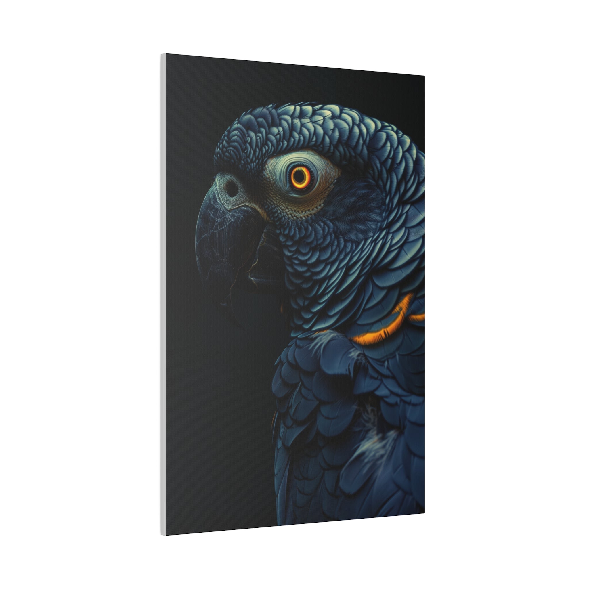 Parrot's Grace - Wildlife Wall Art - Vertical Canvas - WA292