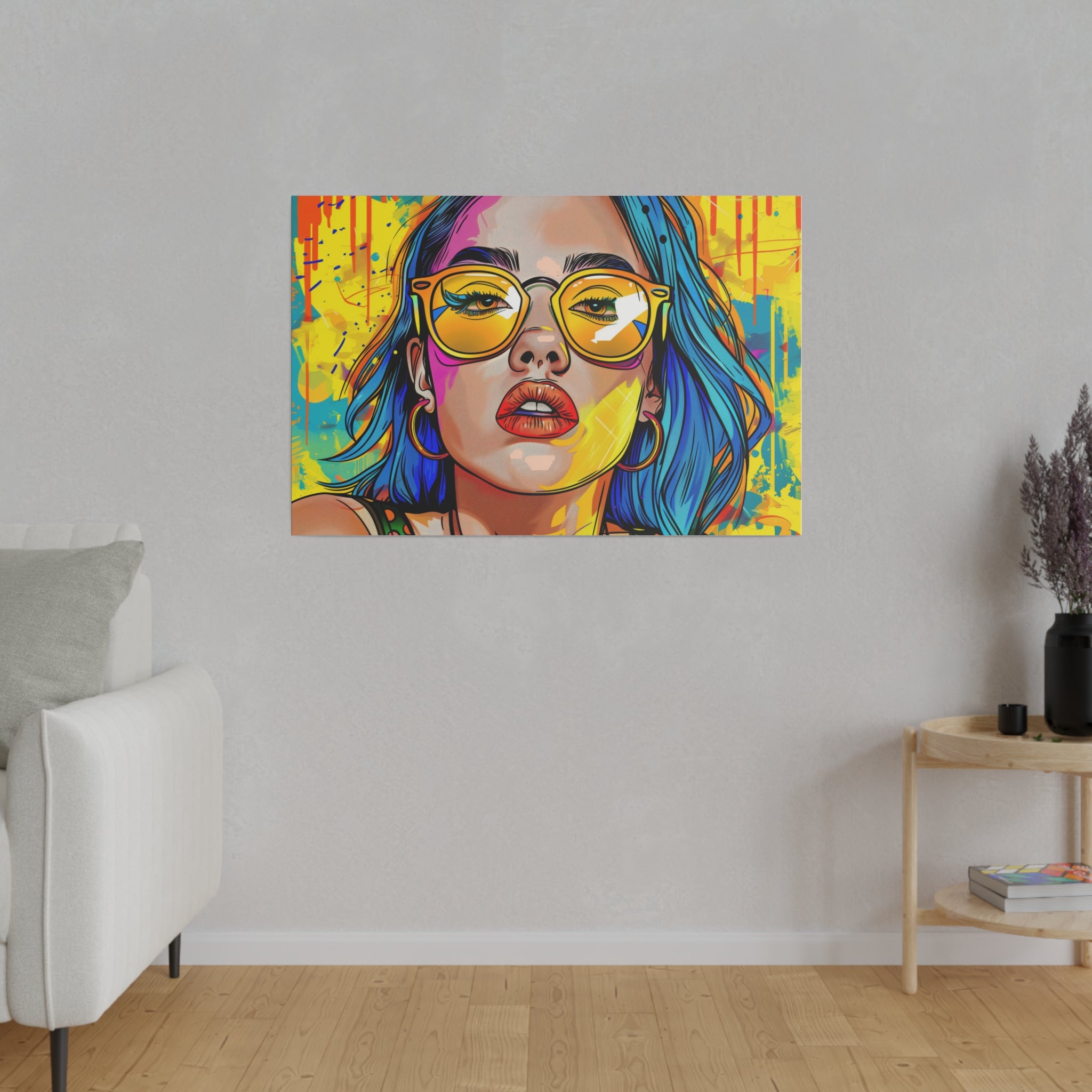 Pop Wall Art - Horizontal Canvas - WA187