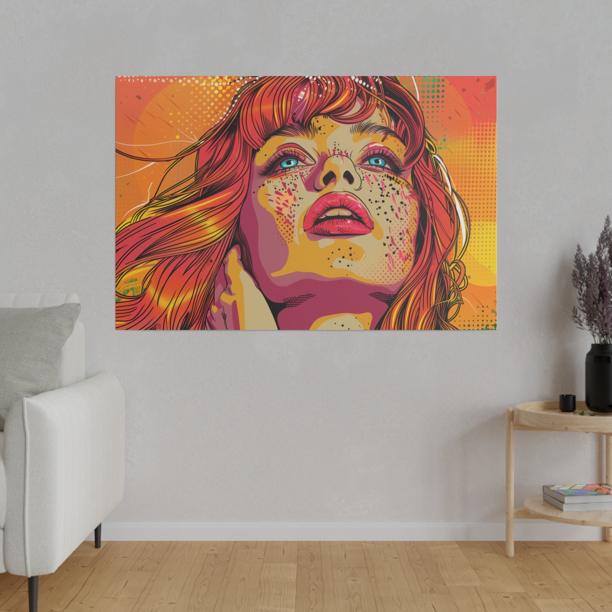 Pop Wall Art - Horizontal Canvas - WA185