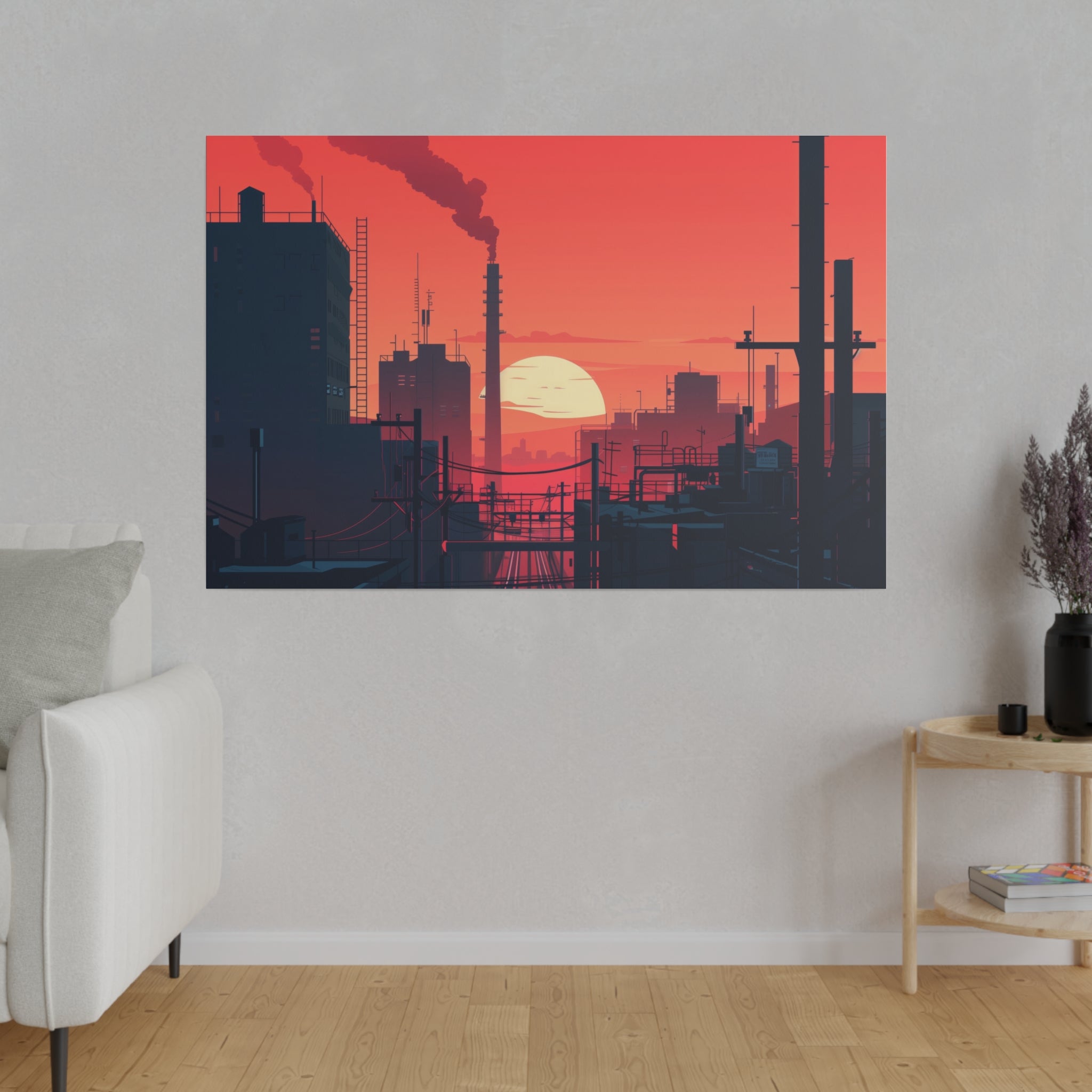 Abstract Wall Art - Horizontal Canvas - WA144