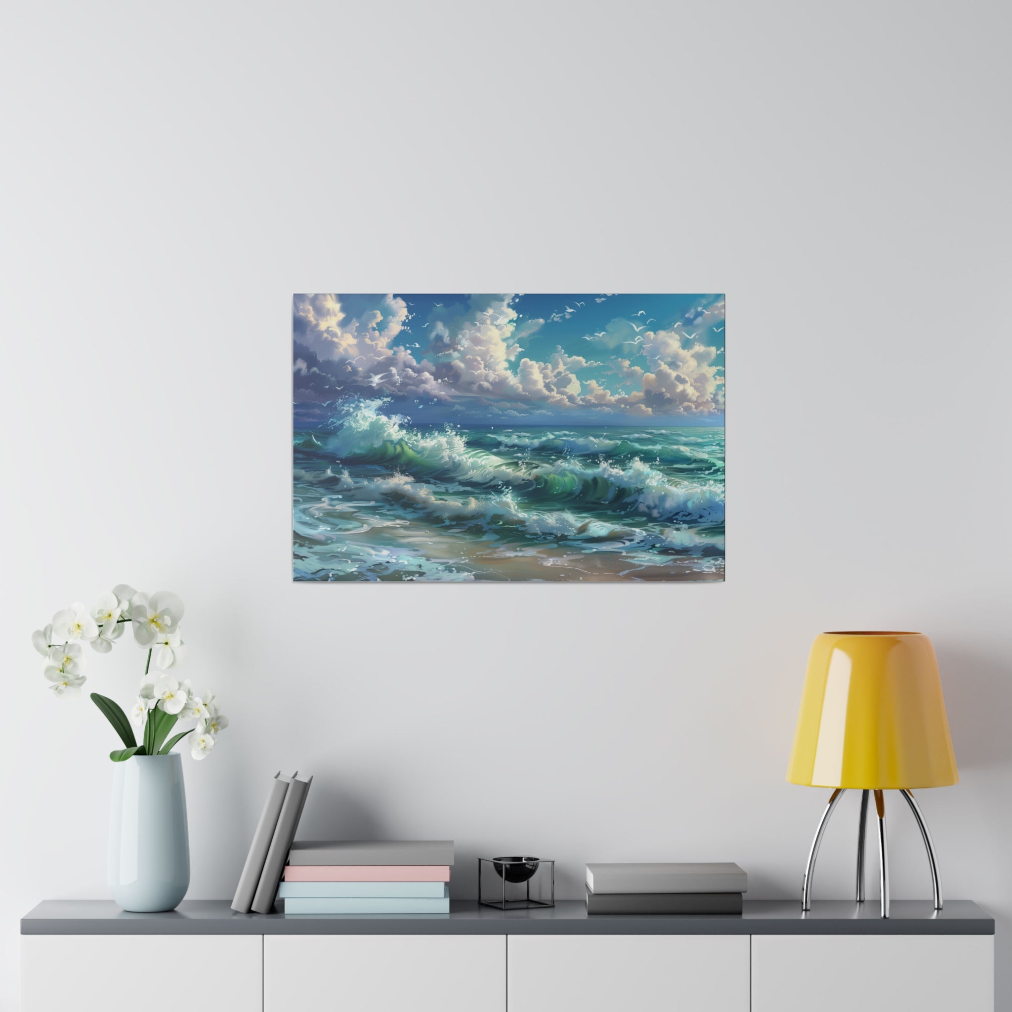 Ocean Wall Art - Horizontal Canvas - WA173