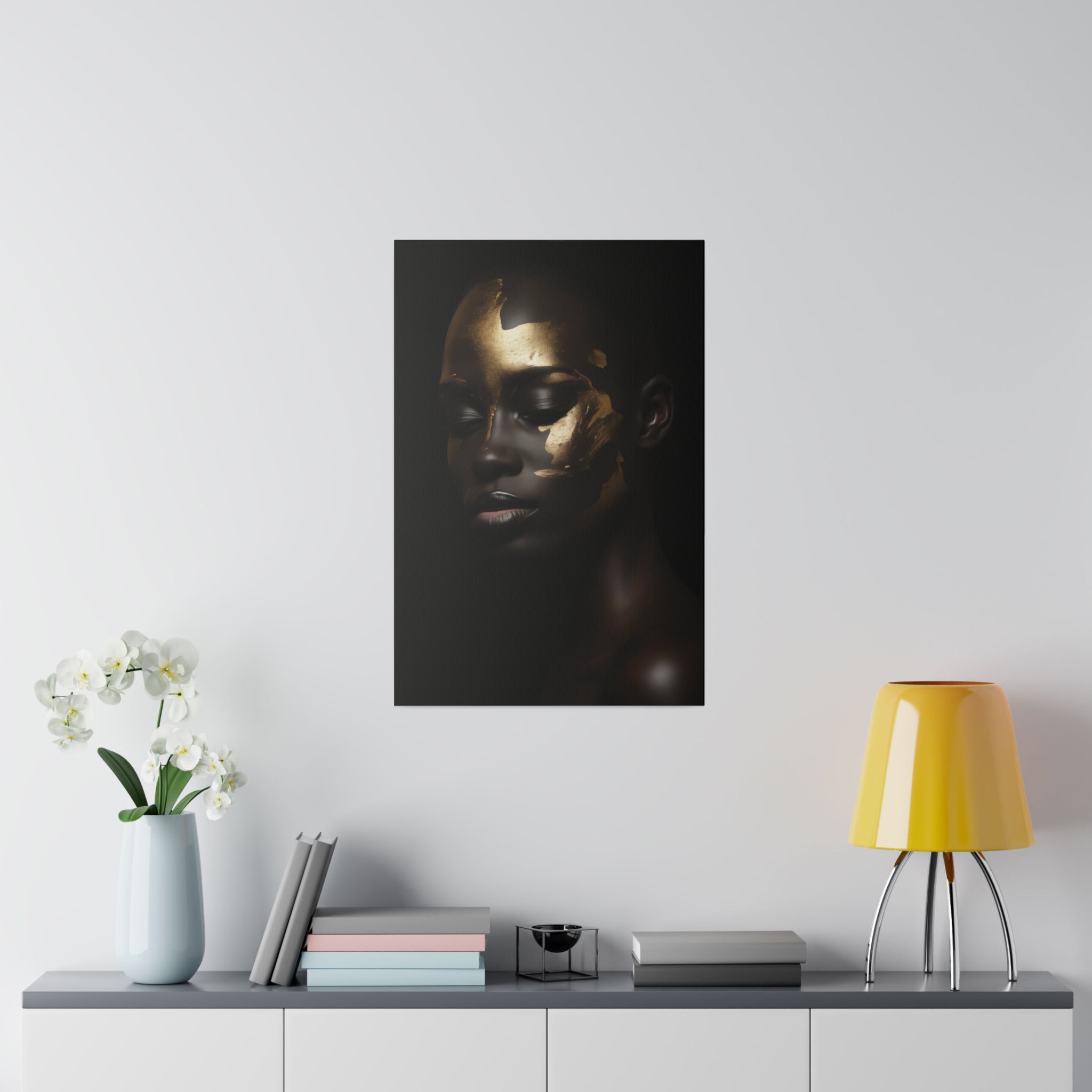 Woman in Gold - Luxury Themed Canvas - Vertical Canvas - WA67