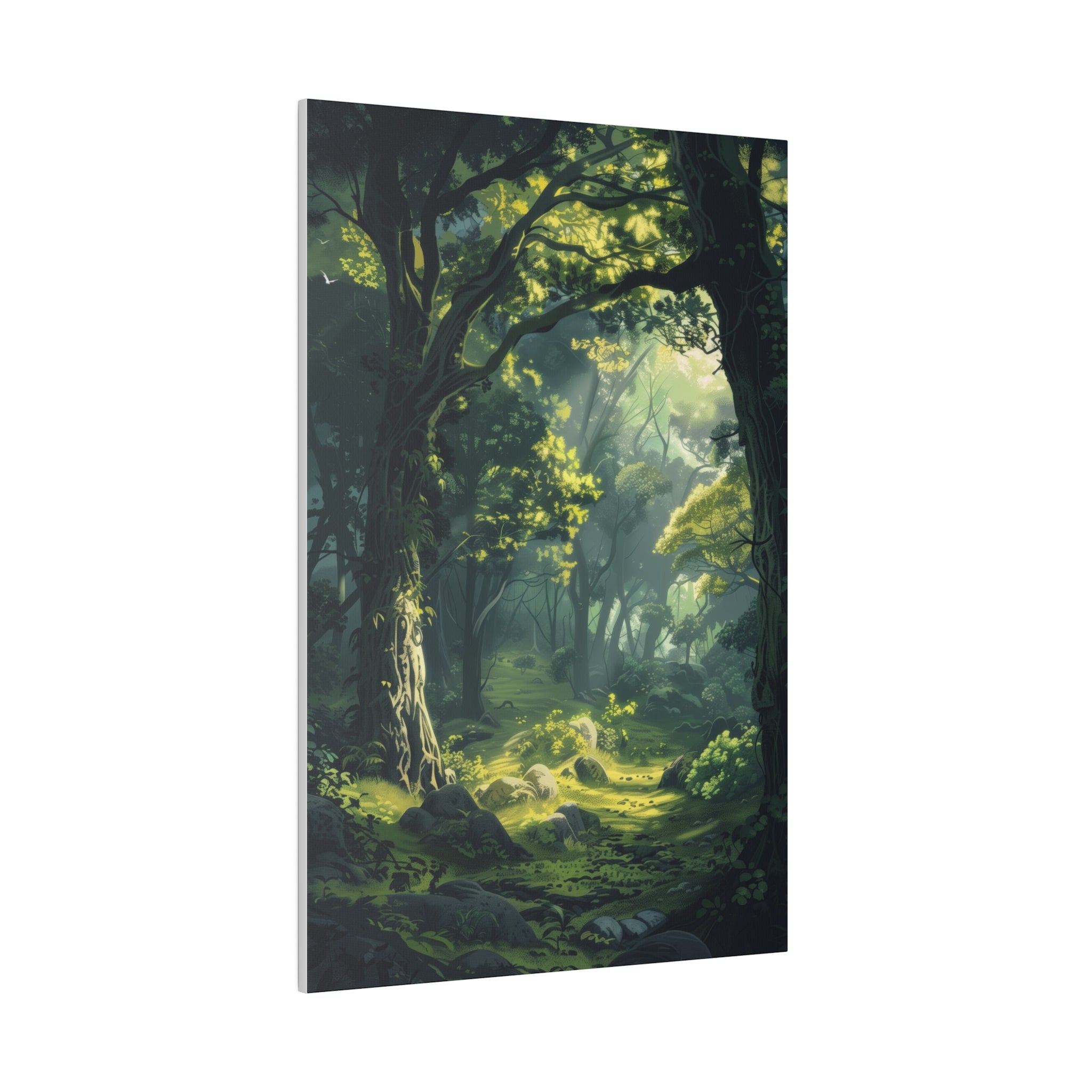 Beautiful Forest - Nature Wall Art - Vertical Canvas - WA84