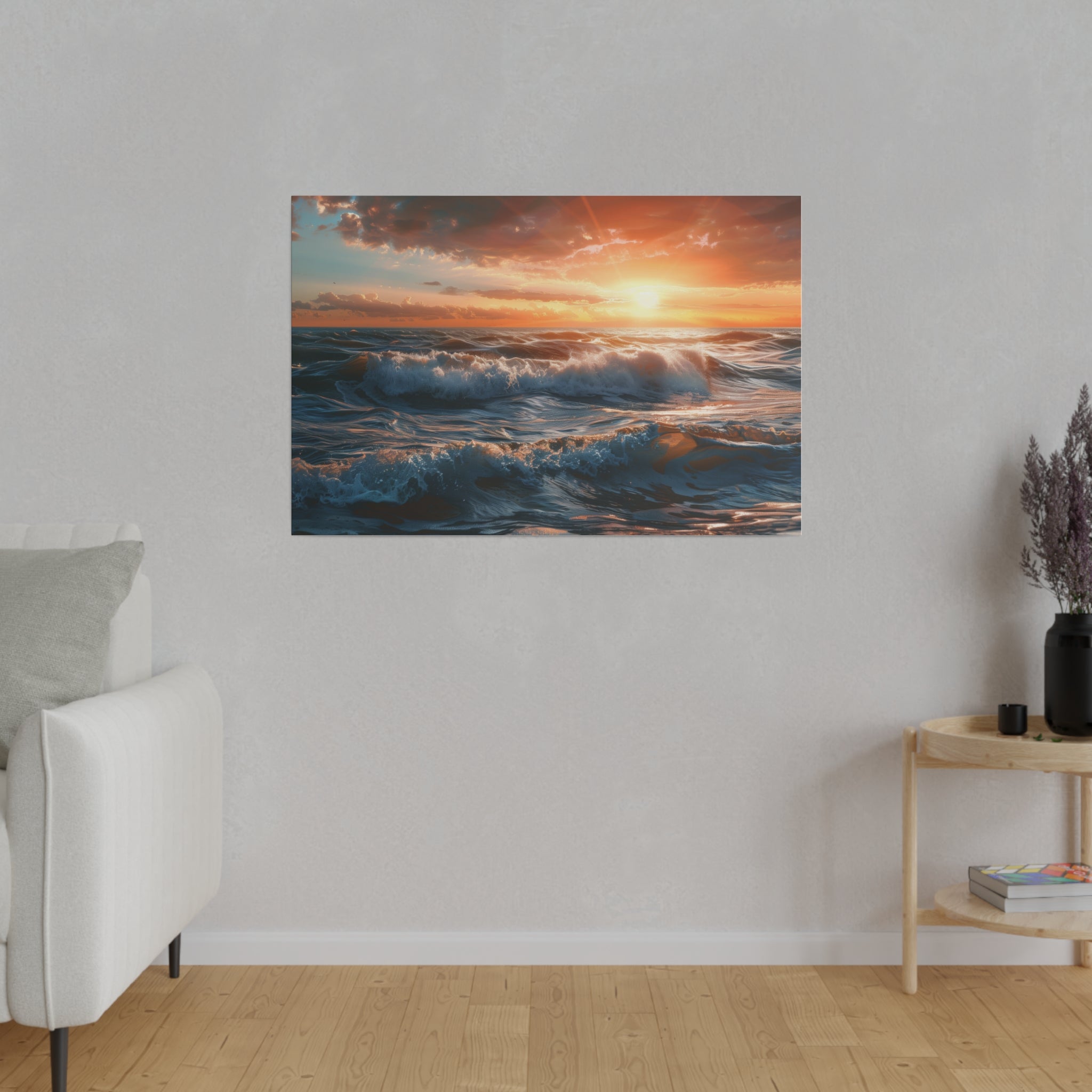 Ocean Wall Art - Horizontal Canvas - WA170