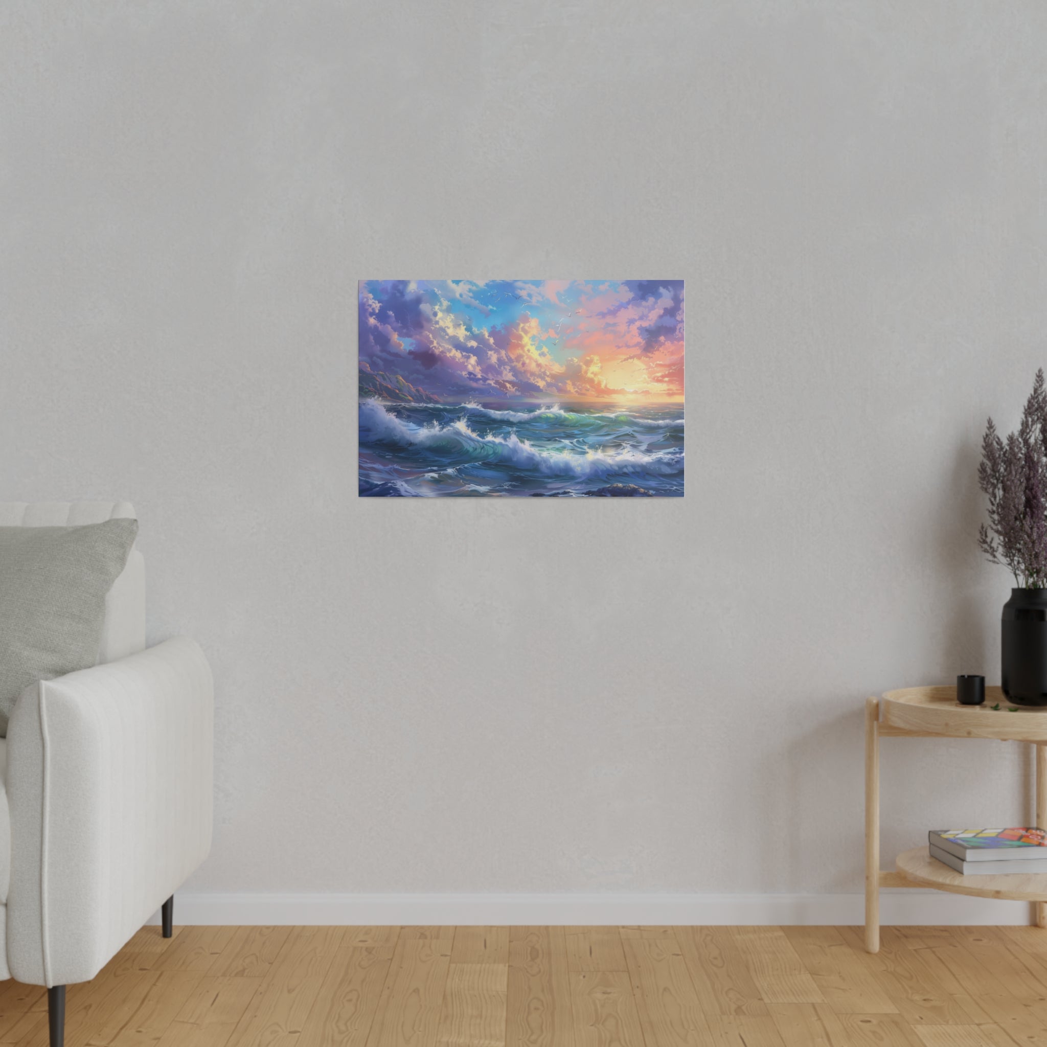 Ocean Wall Art - Horizontal Canvas - WA176