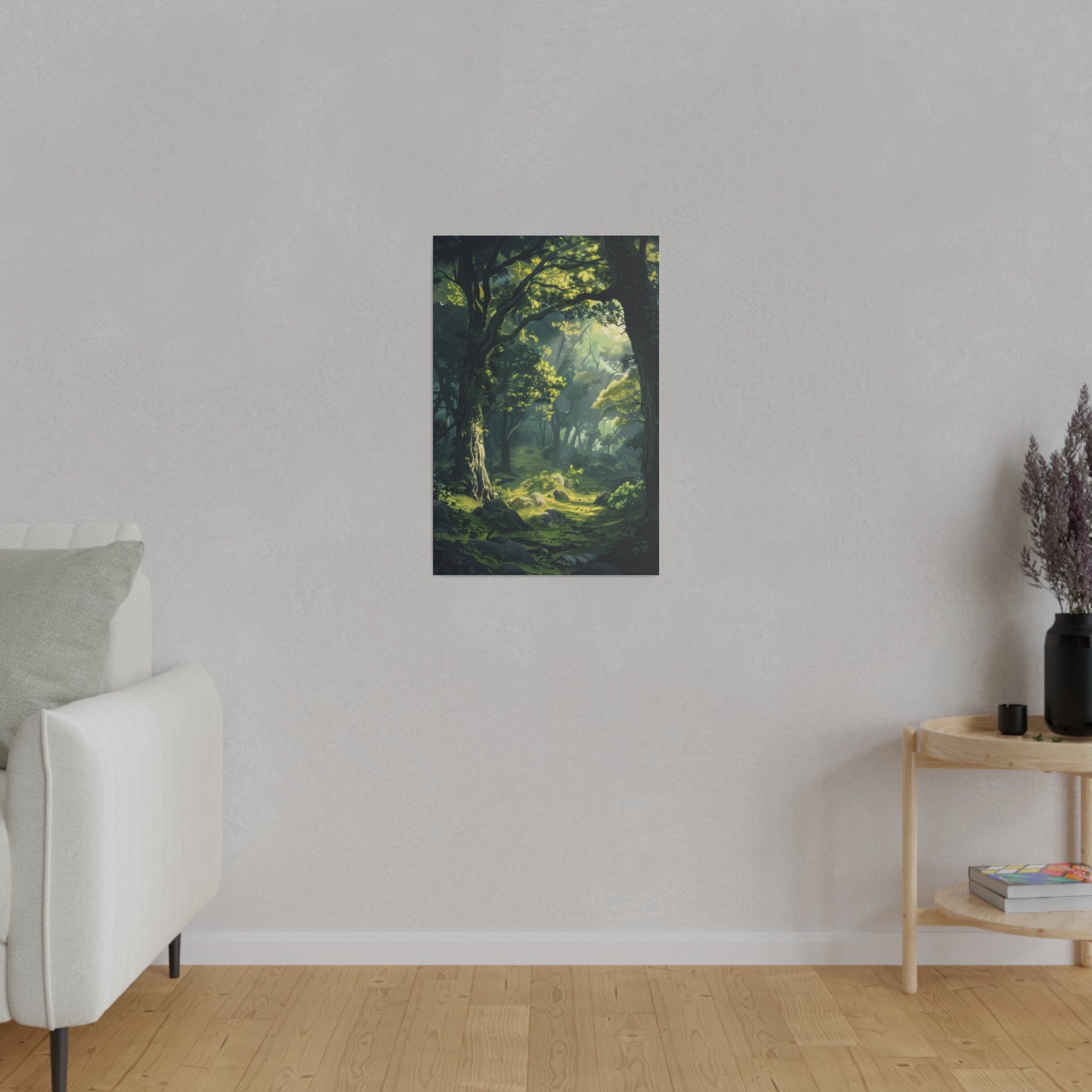 Beautiful Forest - Nature Wall Art - Vertical Canvas - WA84