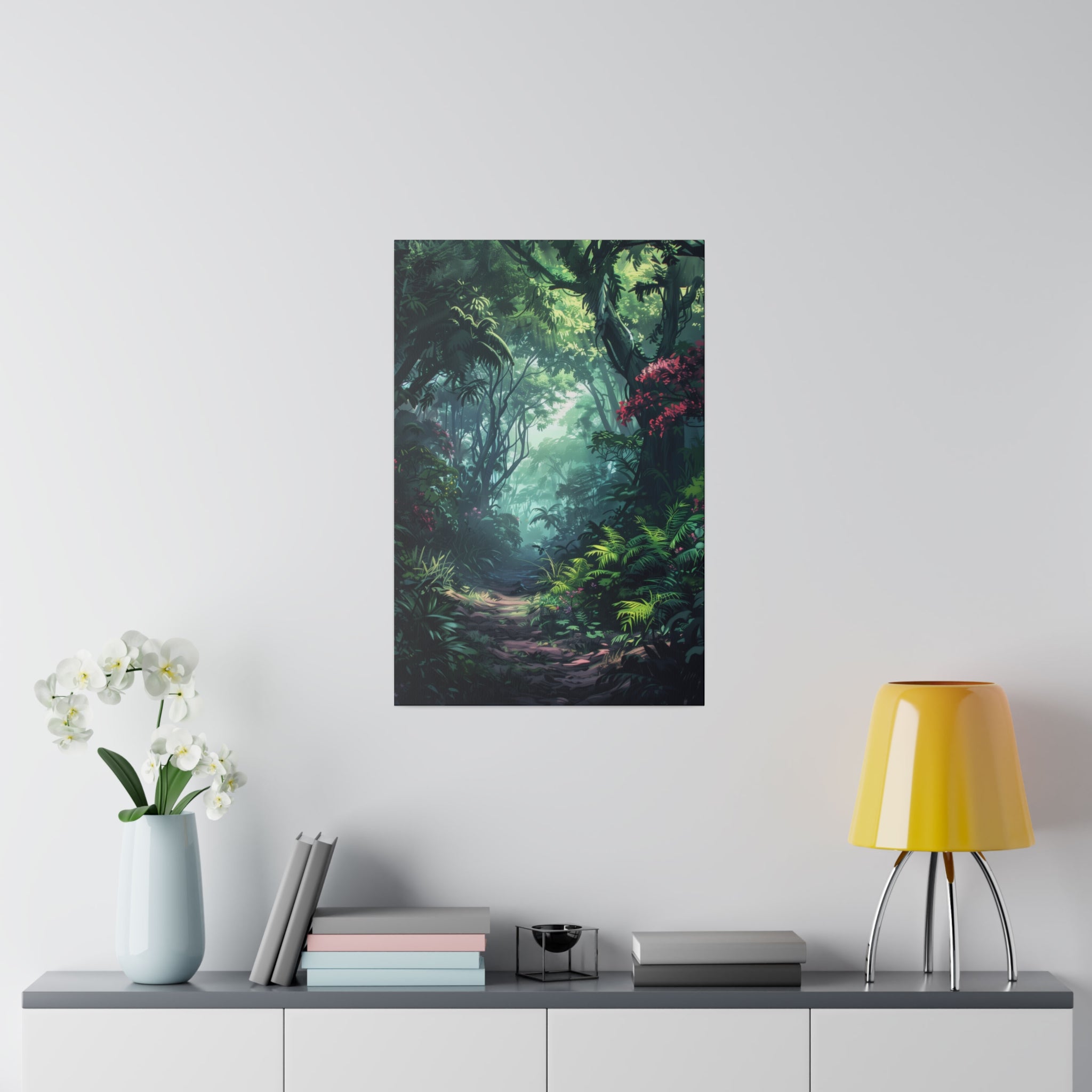 Beautiful Forest - Nature Wall Art - Vertical Canvas - WA86