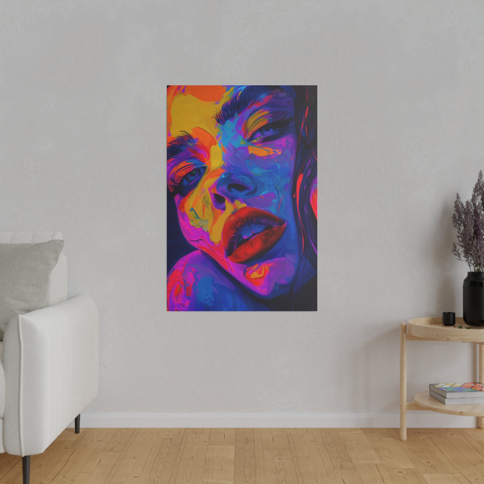 Pop Wall Art - Vertical Canvas - WA111