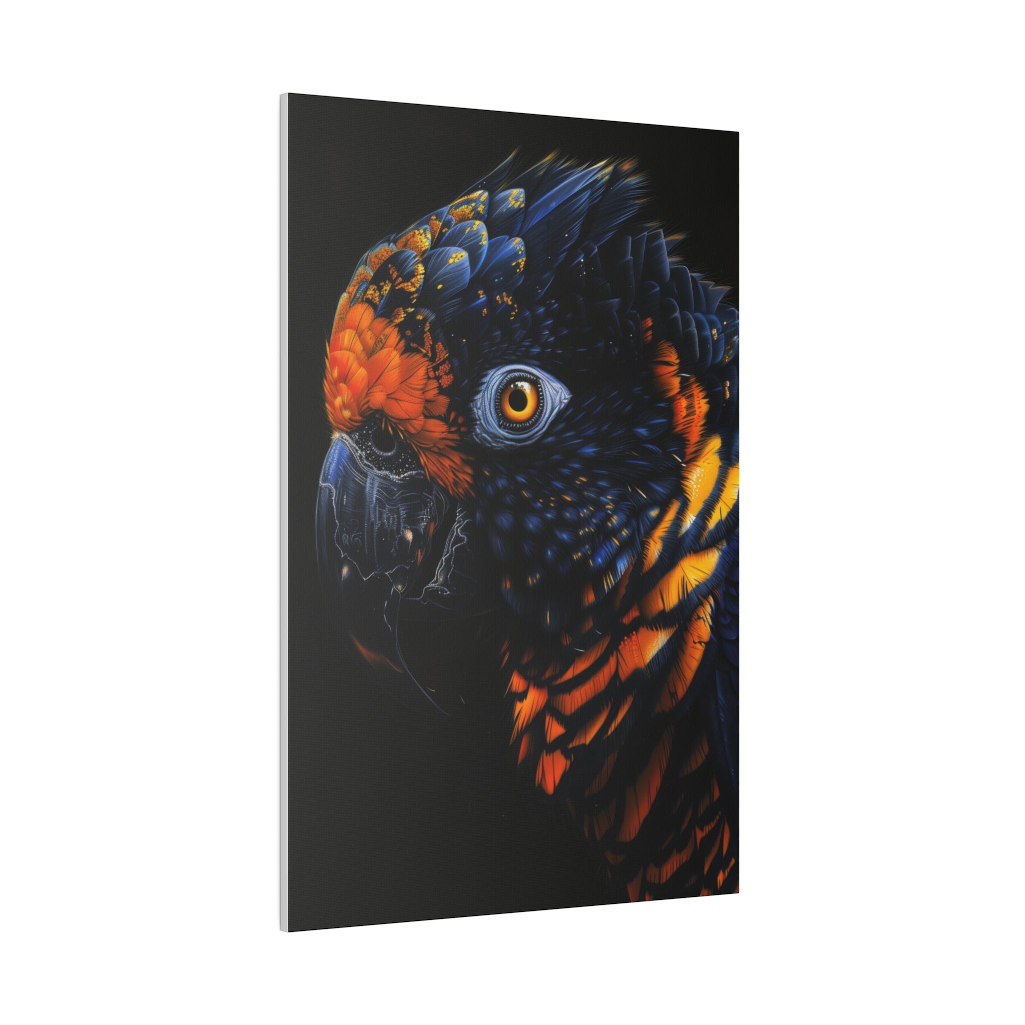 Majestic Parrot - Wildlife Wall Art - Vertical Canvas - WA290