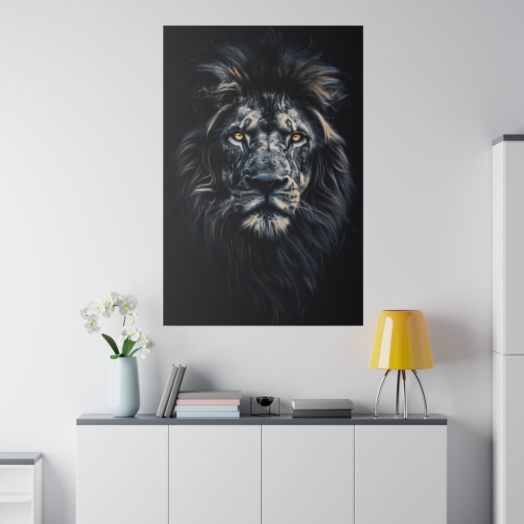 Emperor of the Wild - Wildlife Wall Art - Vertical Canvas - WA259