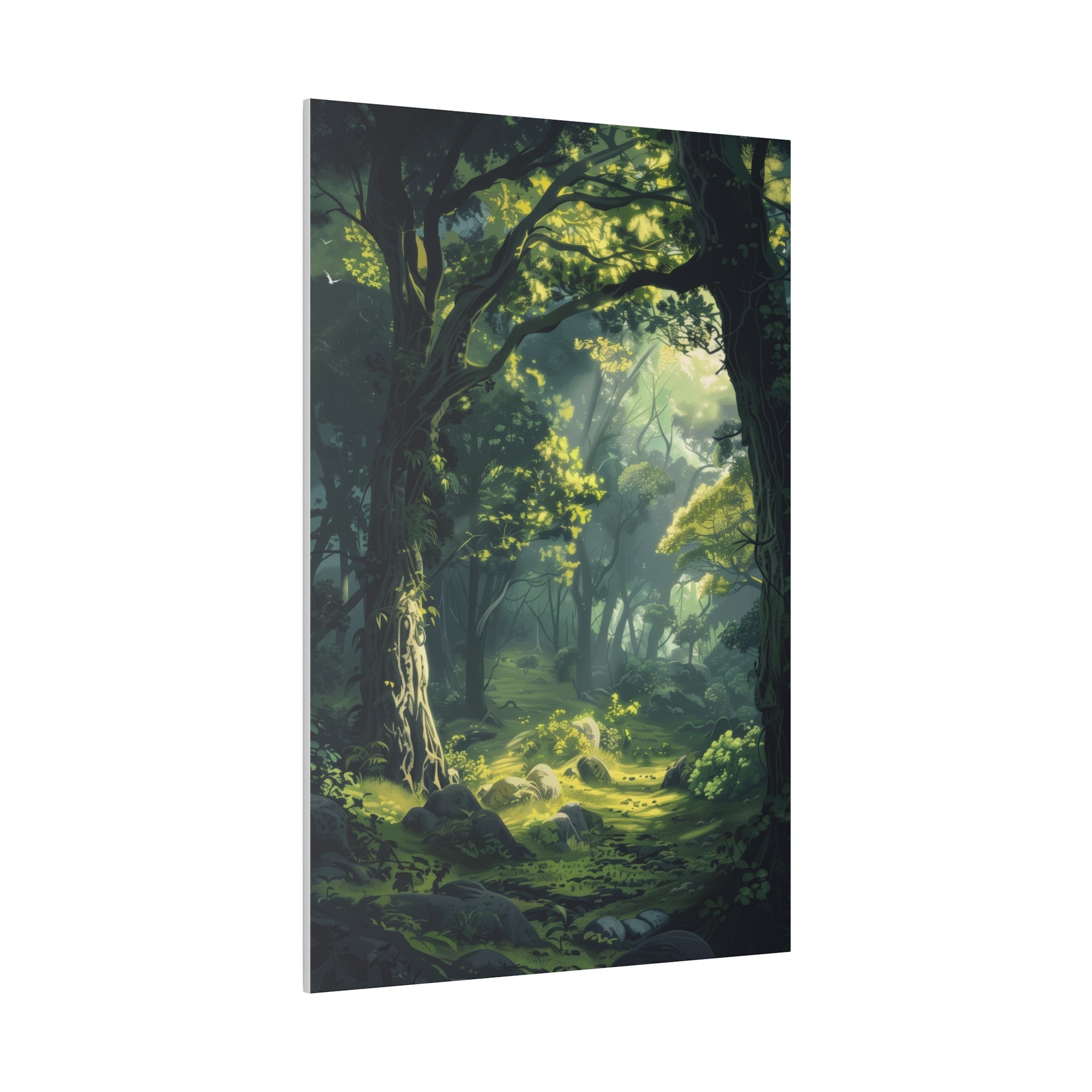 Beautiful Forest - Nature Wall Art - Vertical Canvas - WA84