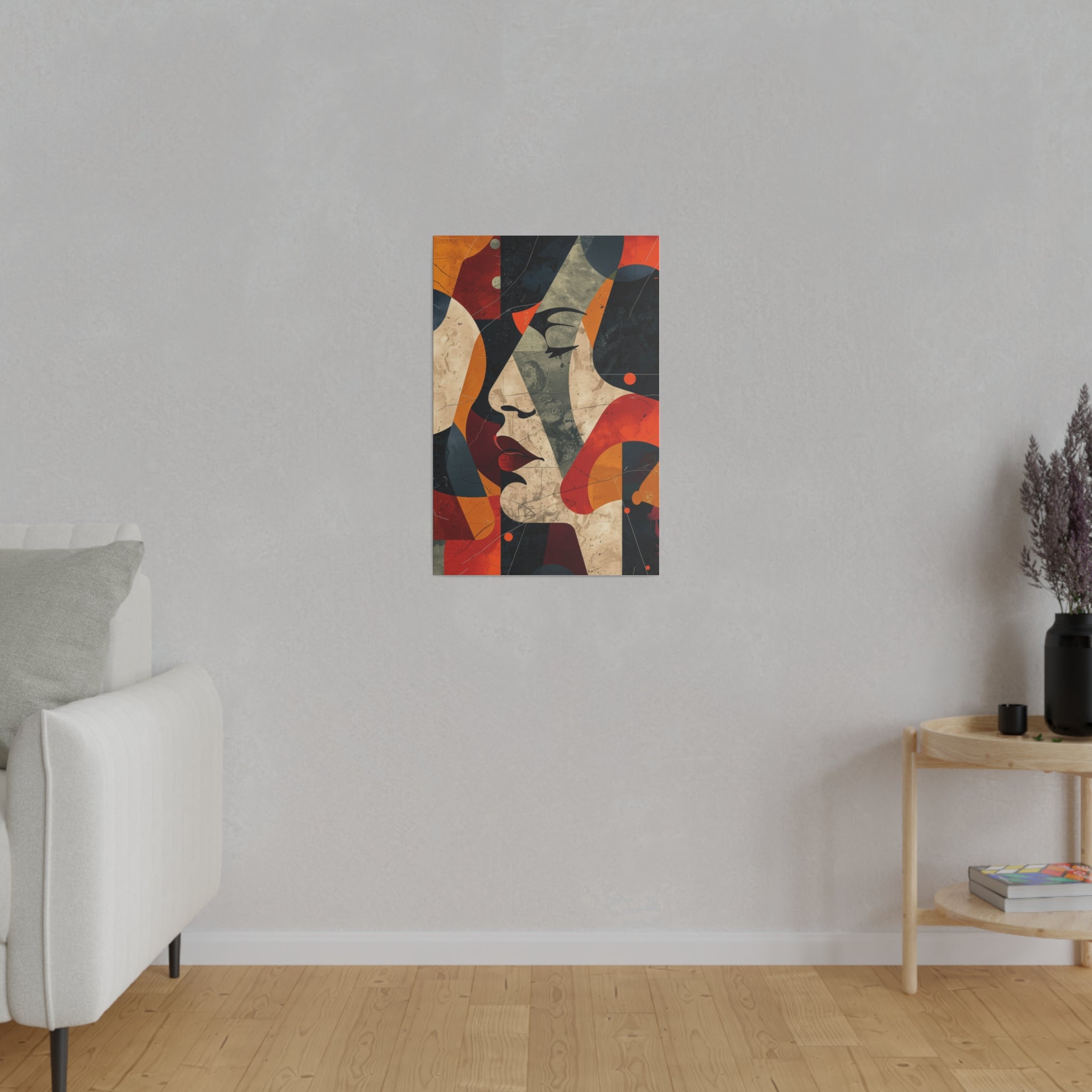 Abstract Wall Art - Vertical Canvas - WA19