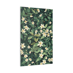 Flowers Wall Art - Botanical Wall Art - Vertical Canvas - WA65