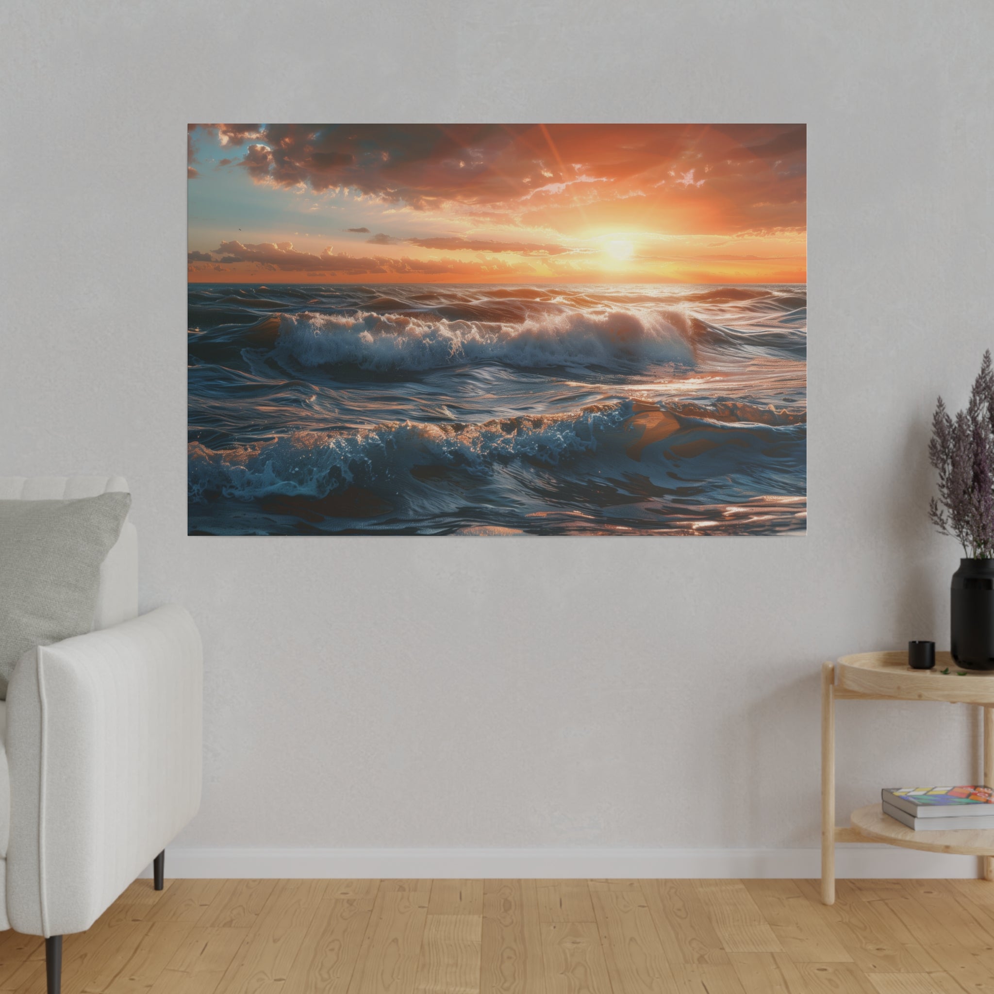 Ocean Wall Art - Horizontal Canvas - WA170