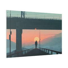 Abstract Wall Art - Horizontal Canvas - WA142