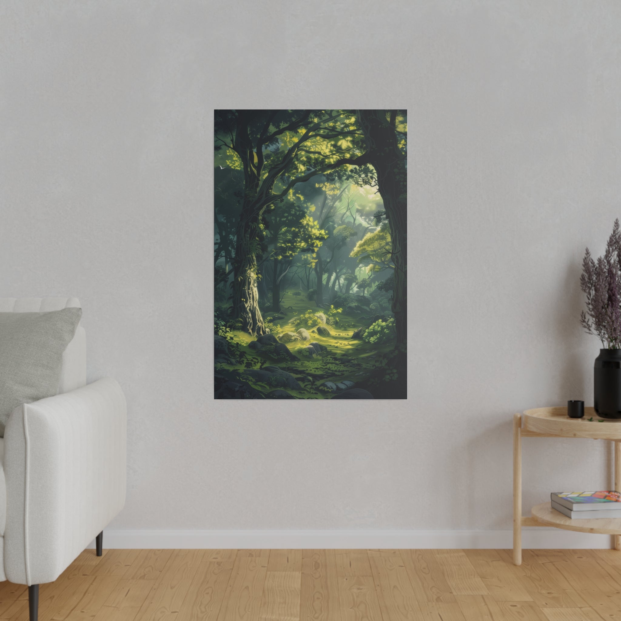 Beautiful Forest - Nature Wall Art - Vertical Canvas - WA84