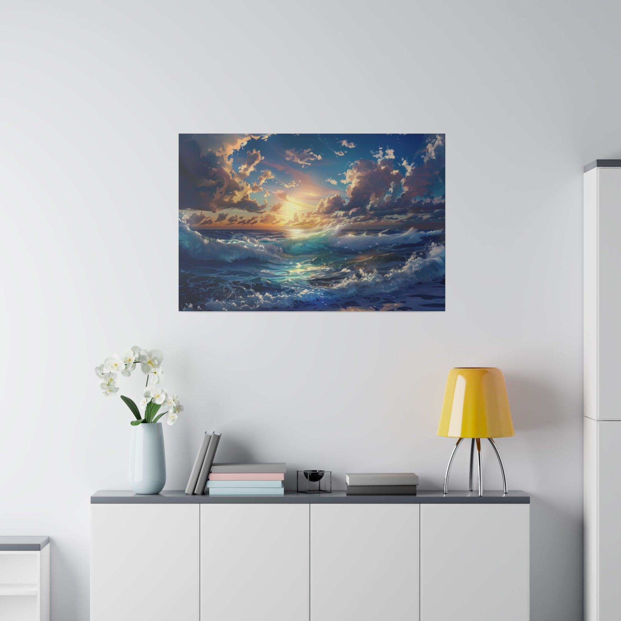 Ocean Wall Art - Horizontal Canvas - WA171