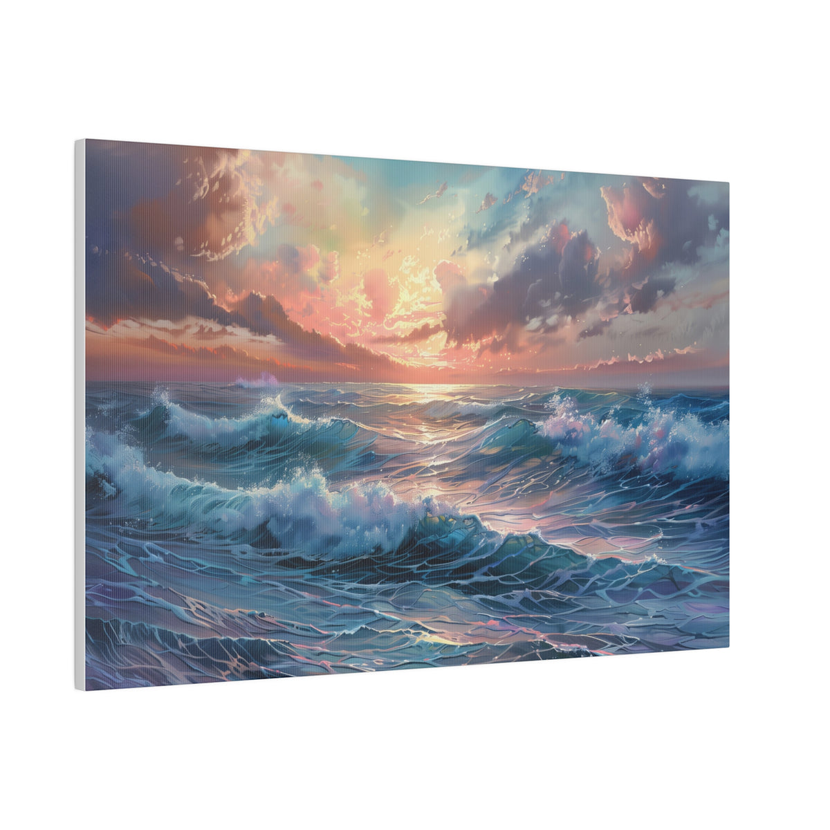 Ocean Wall Art - Horizontal Canvas - WA177