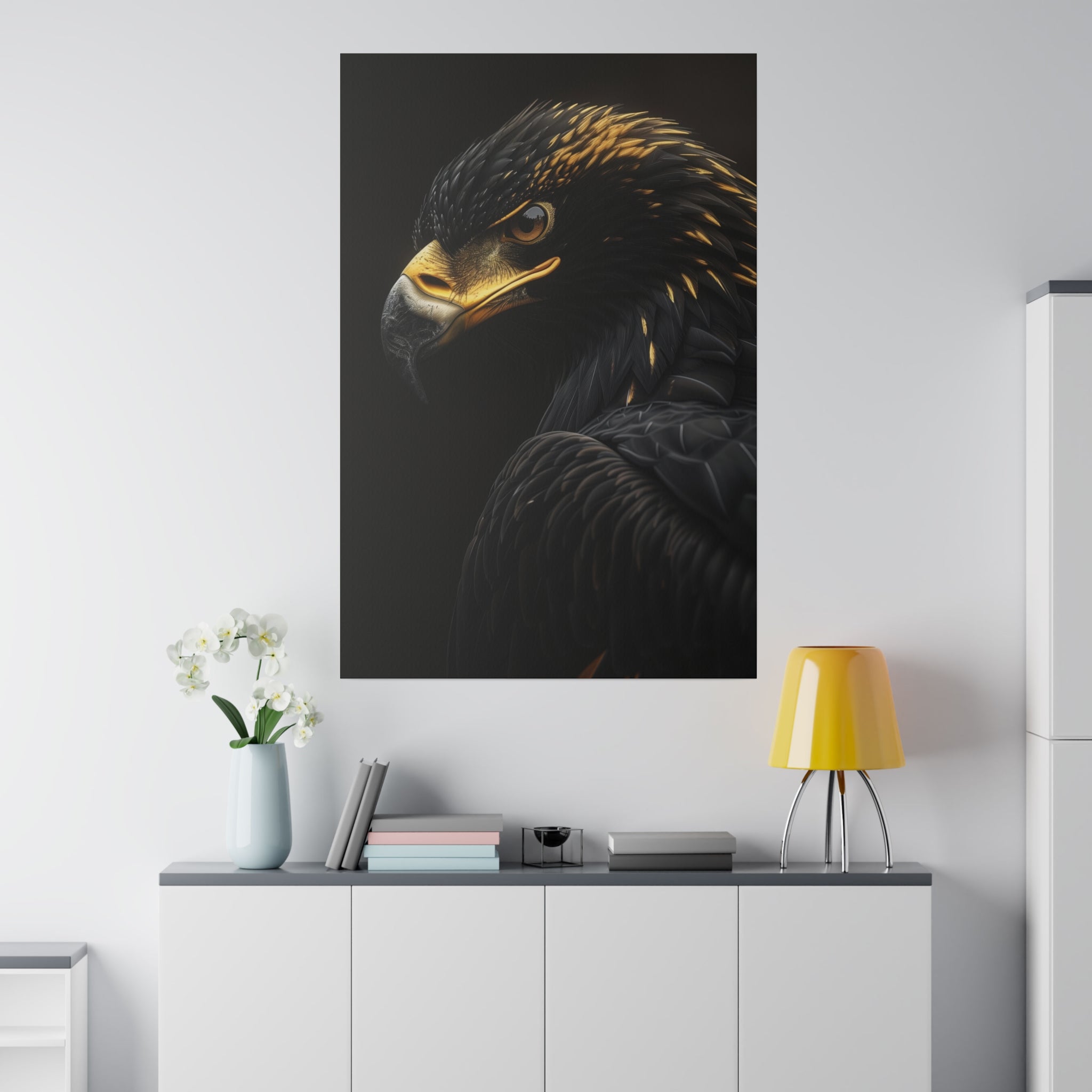 Golden Eagle - Wildlife Wall Art - Vertical Canvas - WA280