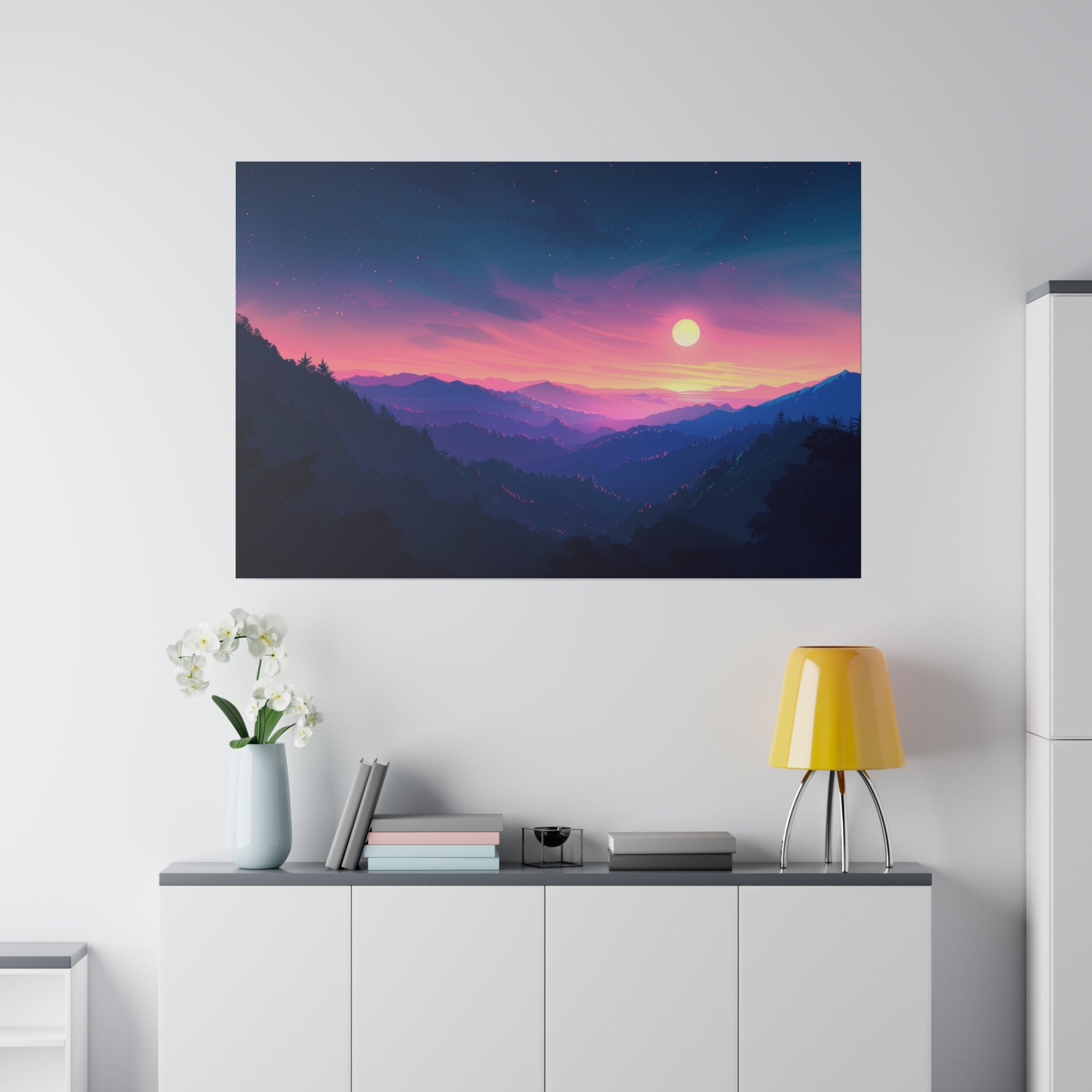 Abstract Wall Art - Horizontal Canvas - WA143