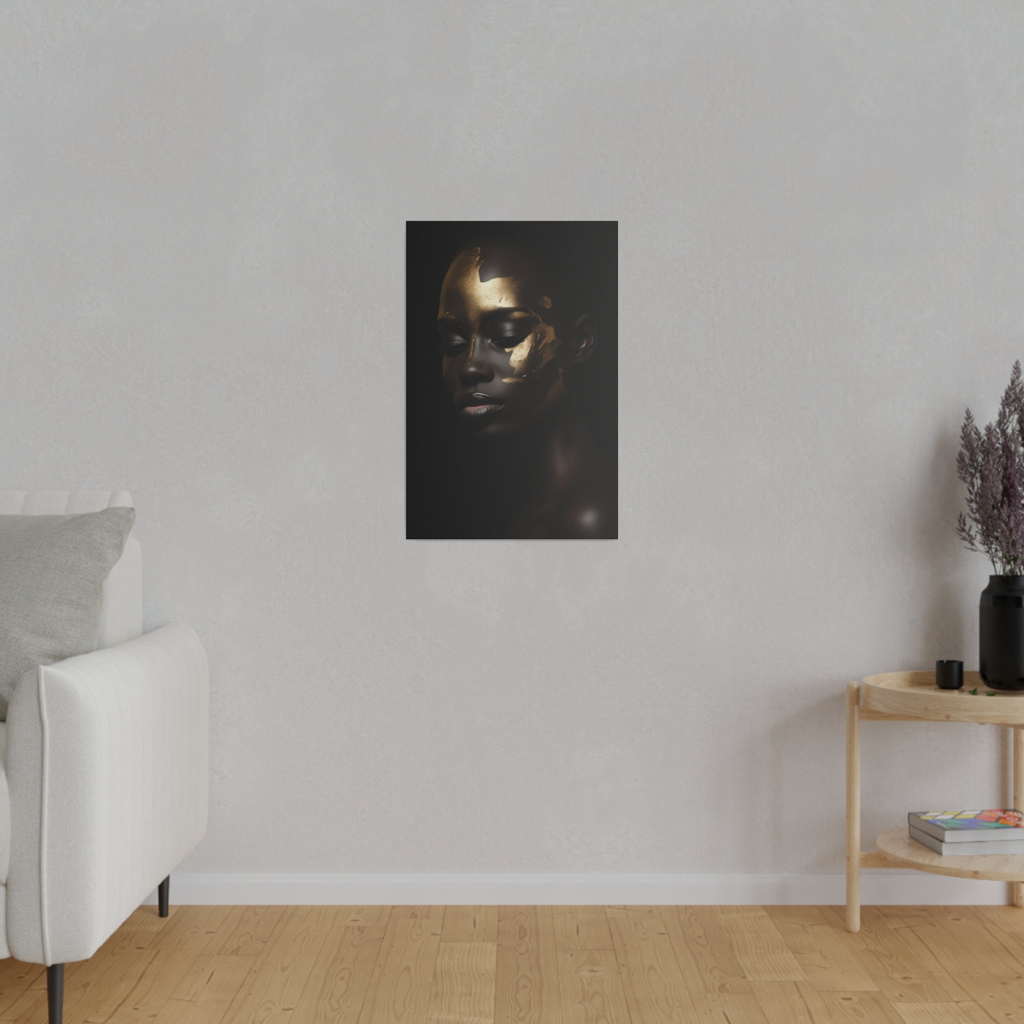 Woman in Gold - Luxury Themed Canvas - Vertical Canvas - WA67