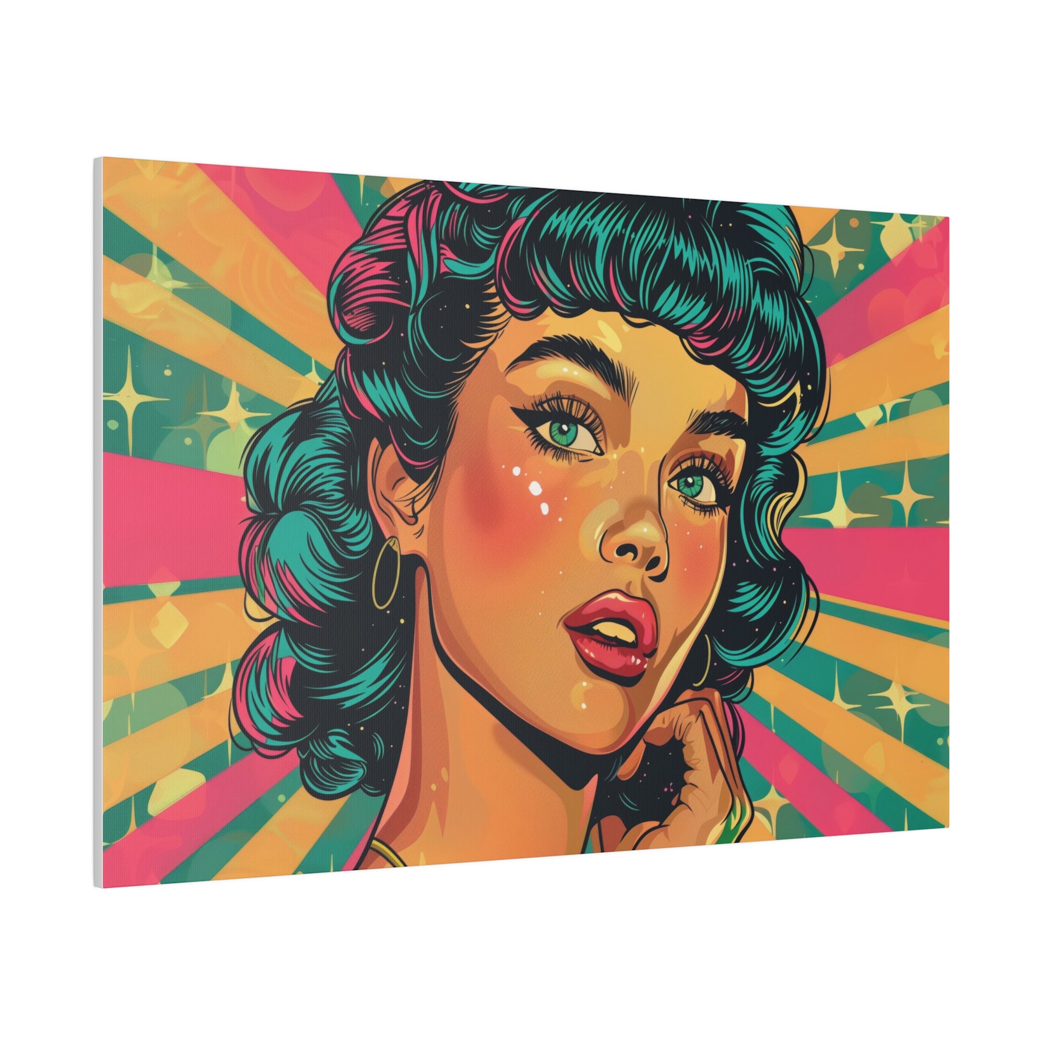 Pop Wall Art - Horizontal Canvas - WA186