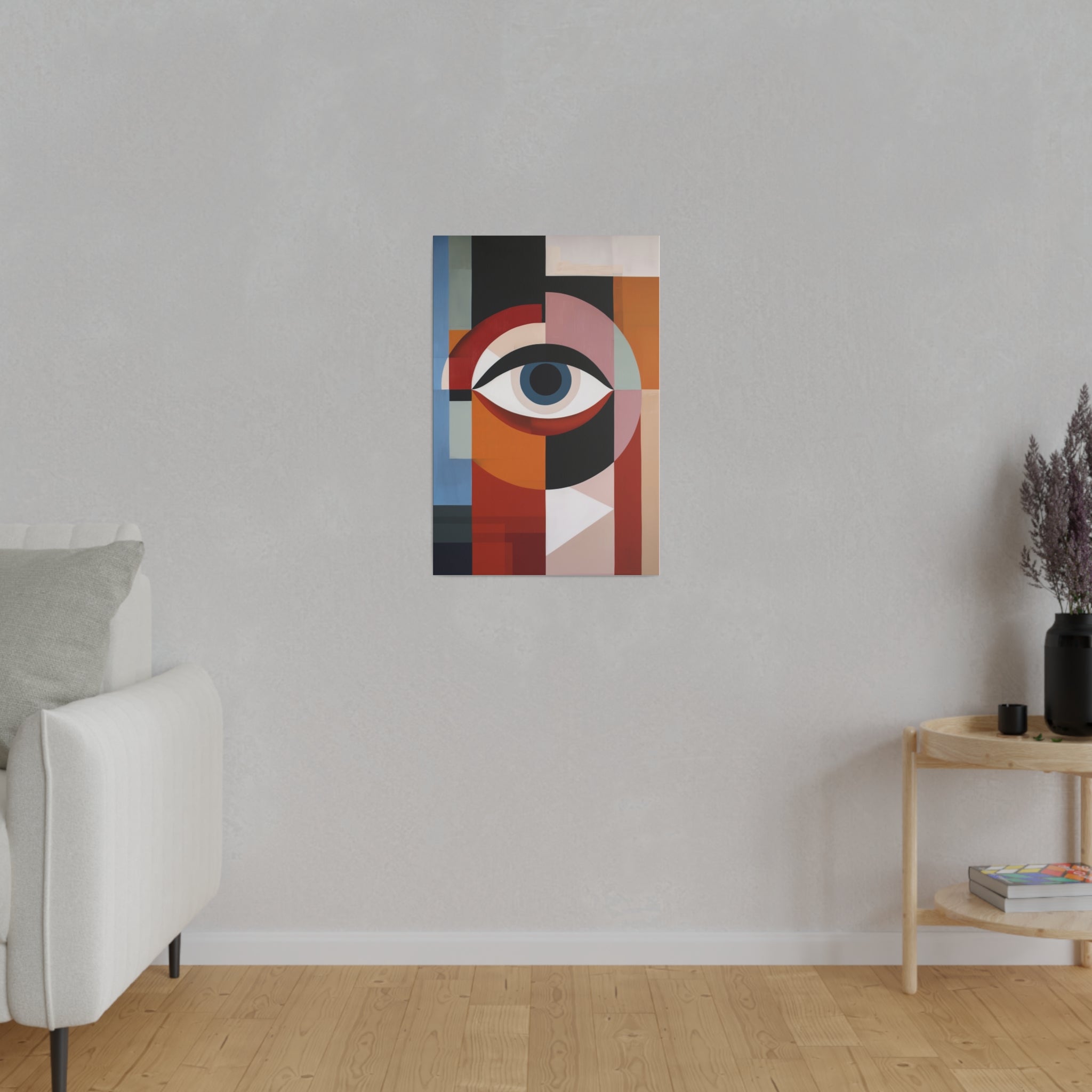 Abstract Wall Art - Vertical Canvas - WA22