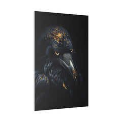 Raven's Splendor - Wildlife Wall Art - Vertical Canvas - WA266