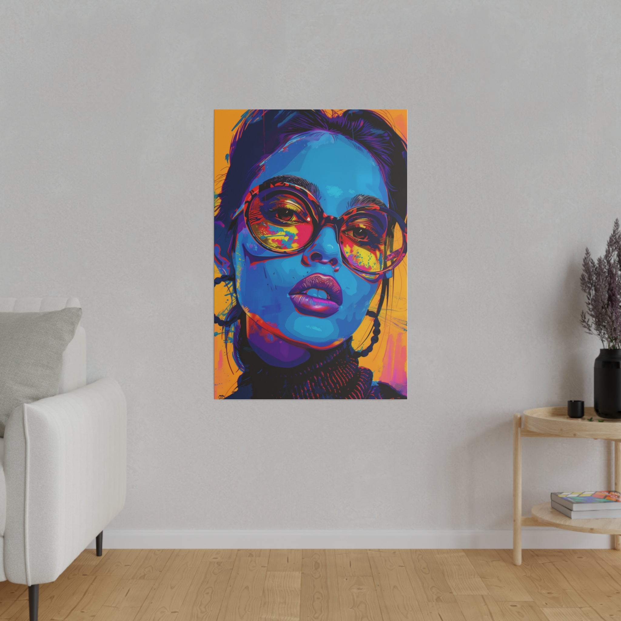 Pop Wall Art - Vertical Canvas - WA106