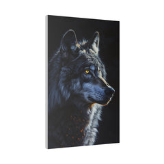 Wolf's Gaze - Wildlife Wall Art - Vertical Canvas - WA258