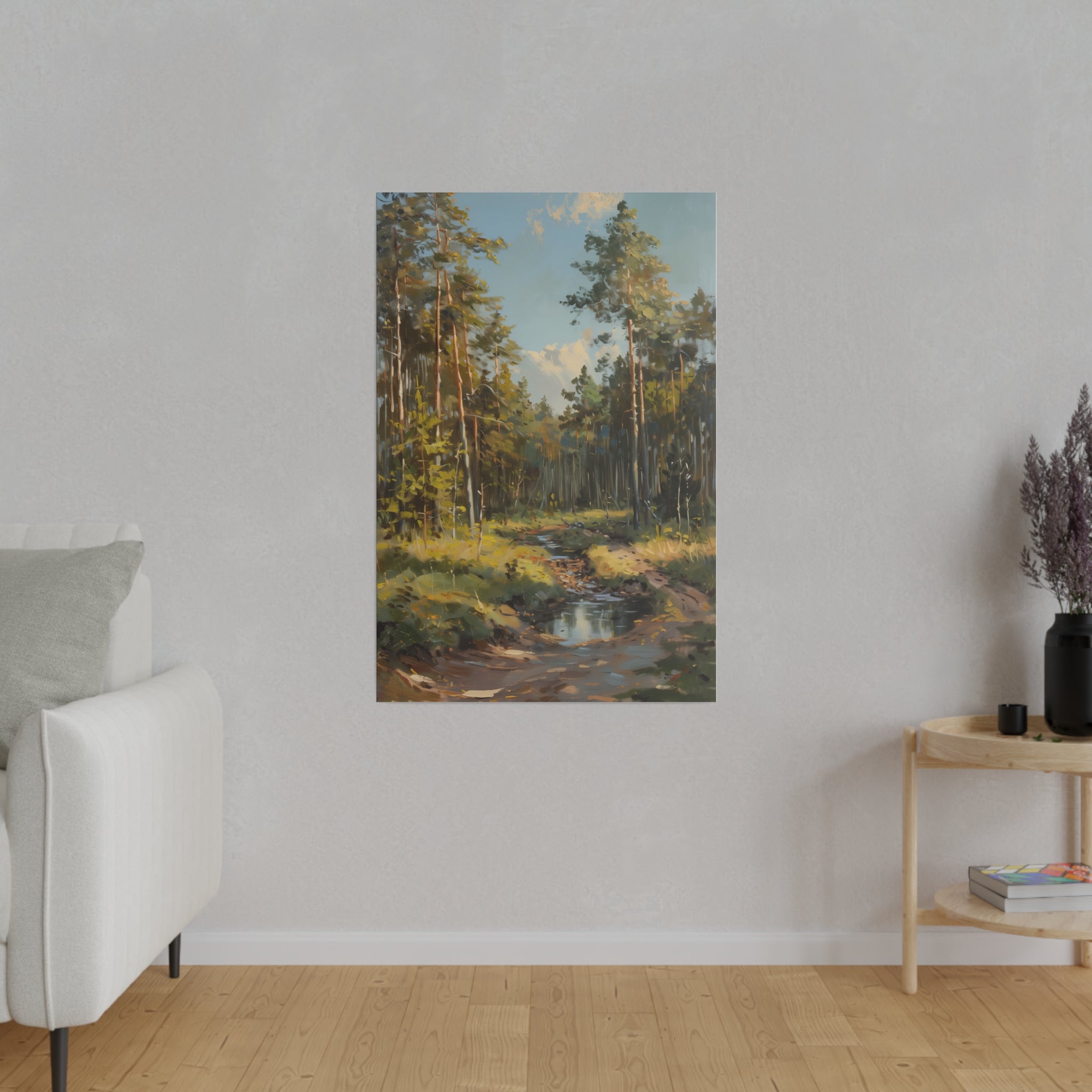 Beautiful Forest - Nature Wall Art - Vertical Canvas - WA89