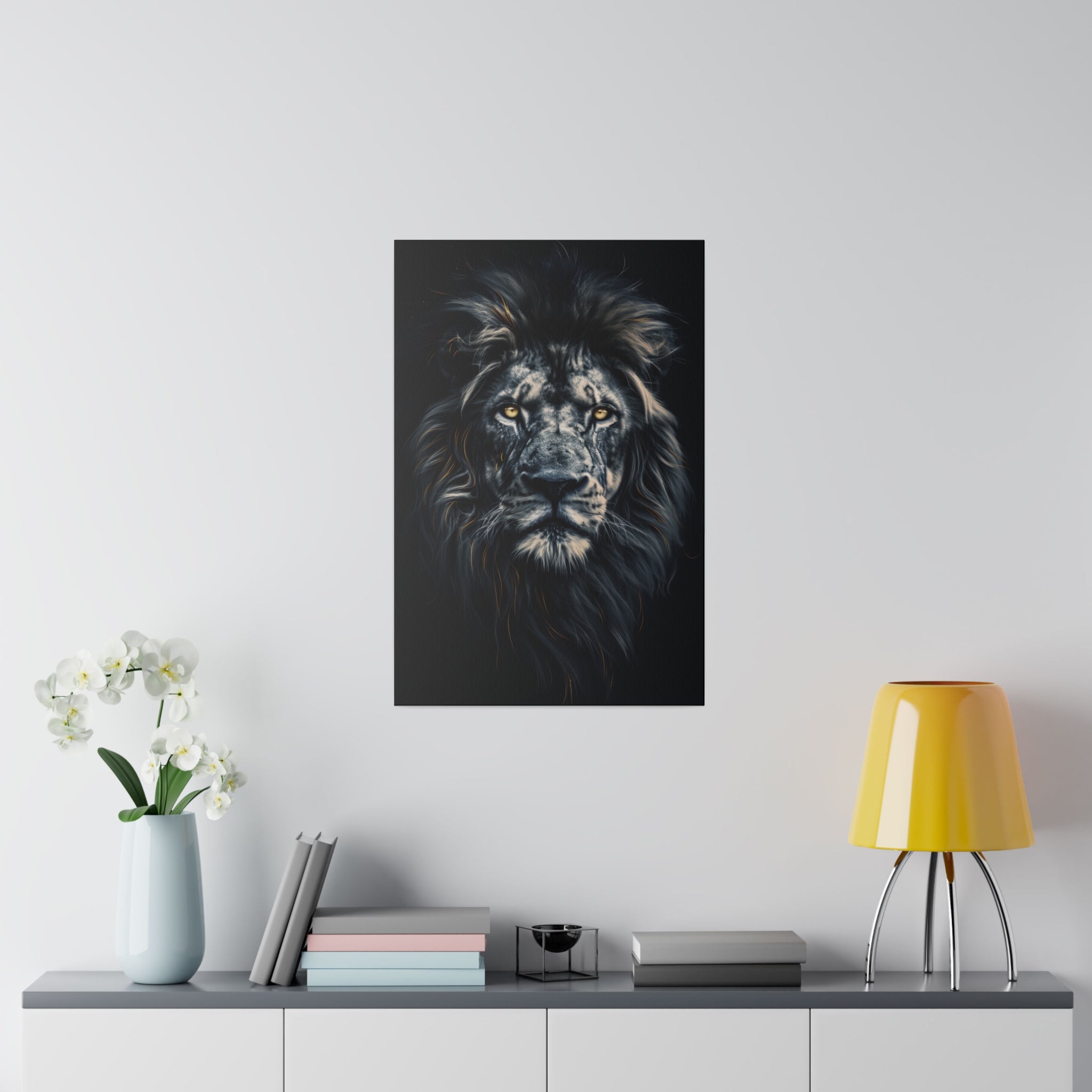 Emperor of the Wild - Wildlife Wall Art - Vertical Canvas - WA259