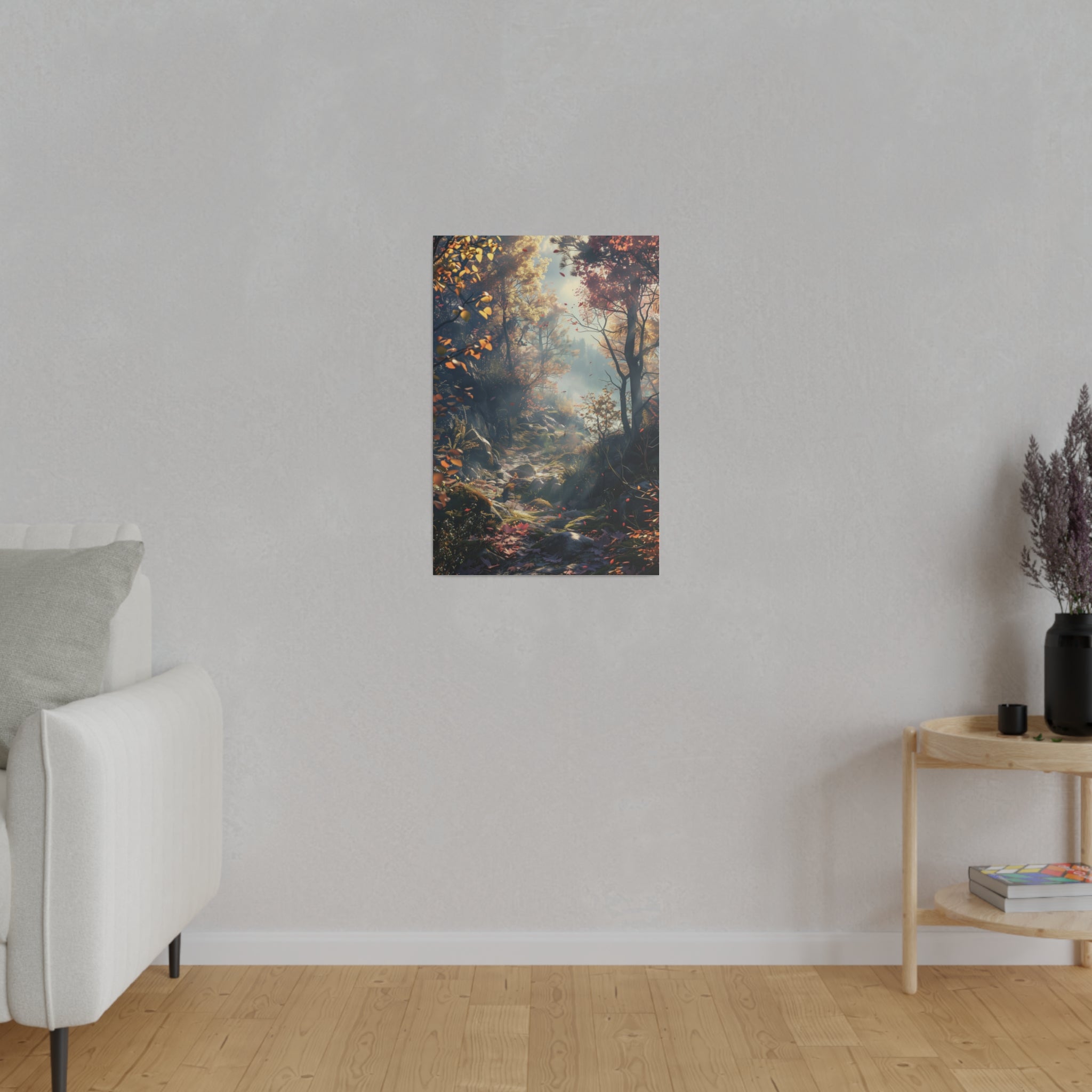 Beautiful Forest - Nature Wall Art - Vertical Canvas - WA85