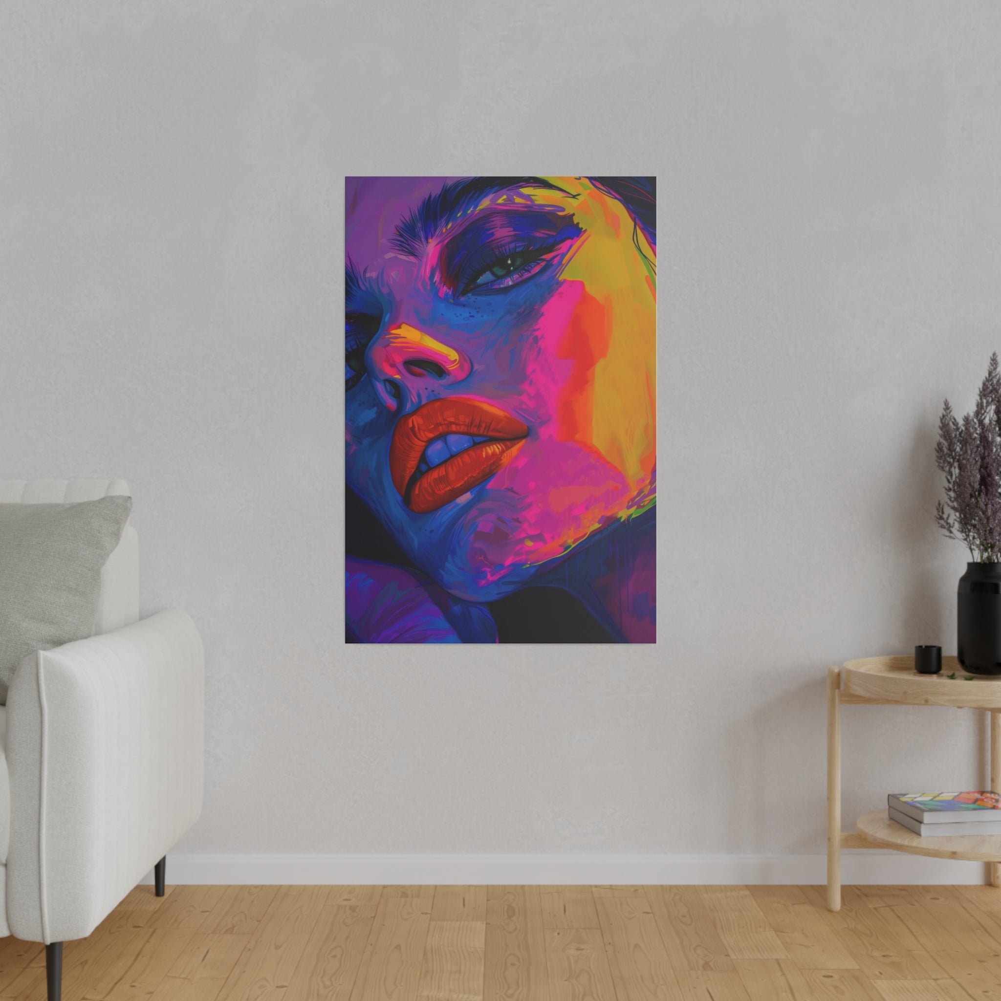 Pop Wall Art - Vertical Canvas - WA105