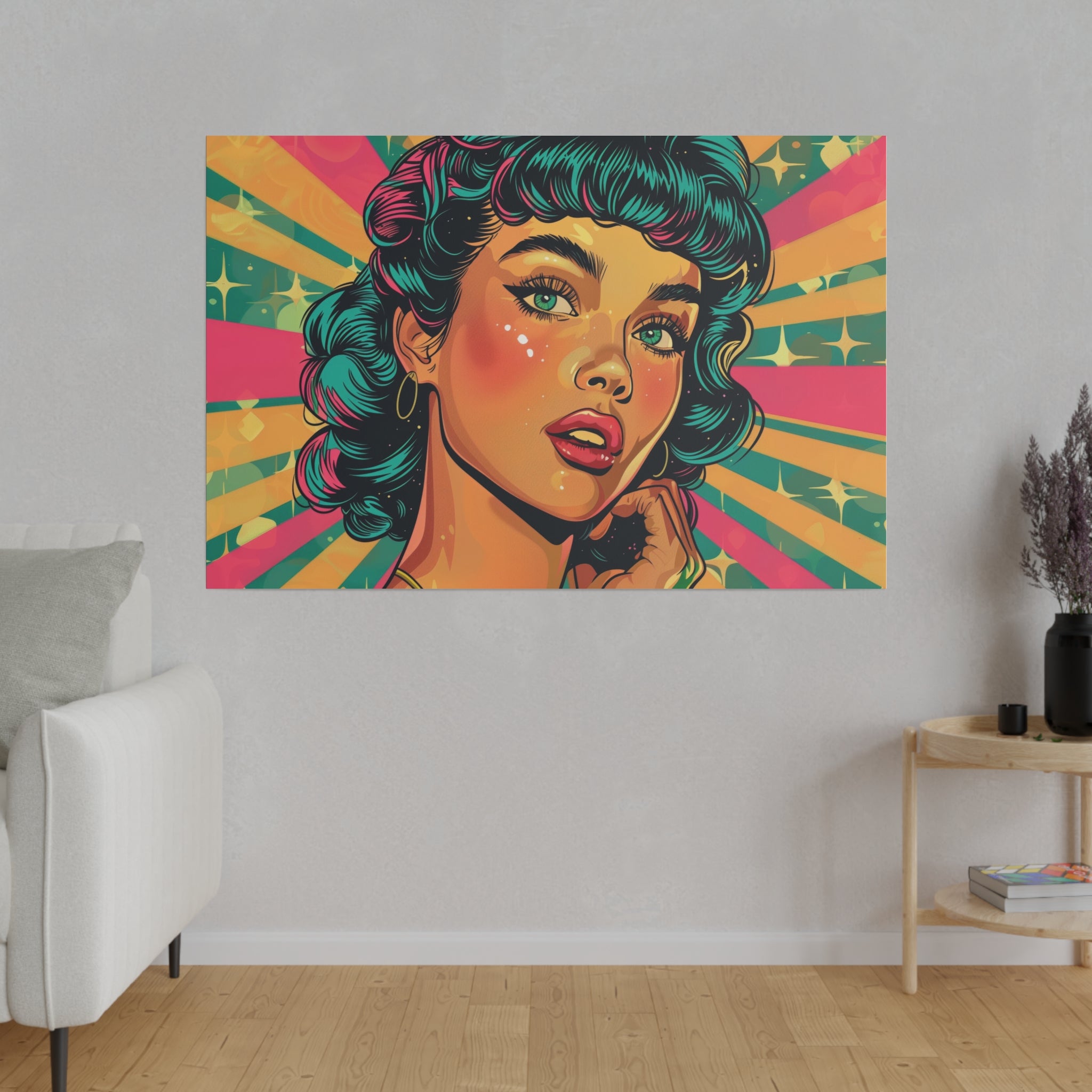 Pop Wall Art - Horizontal Canvas - WA186