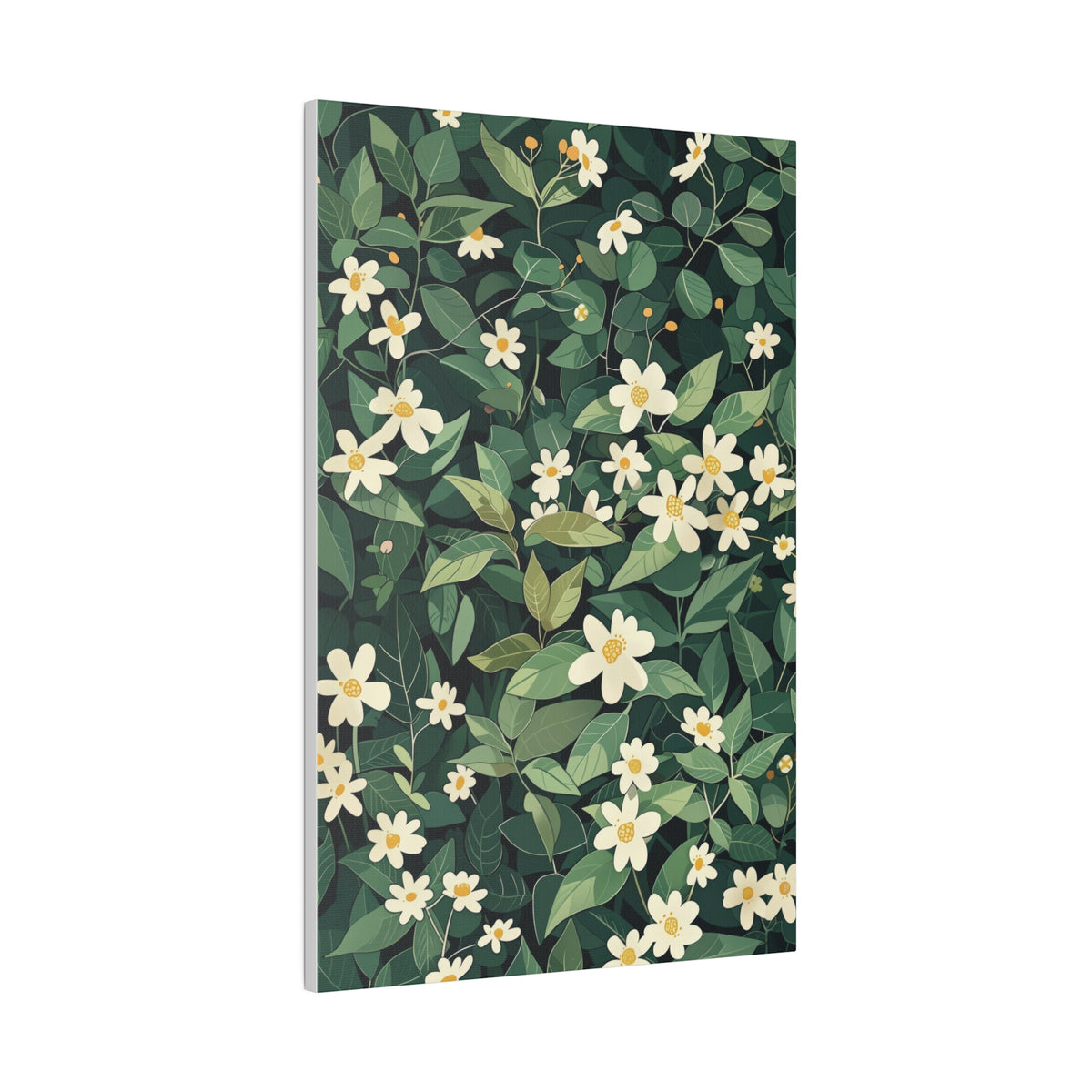 Flowers Wall Art - Botanical Wall Art - Vertical Canvas - WA65