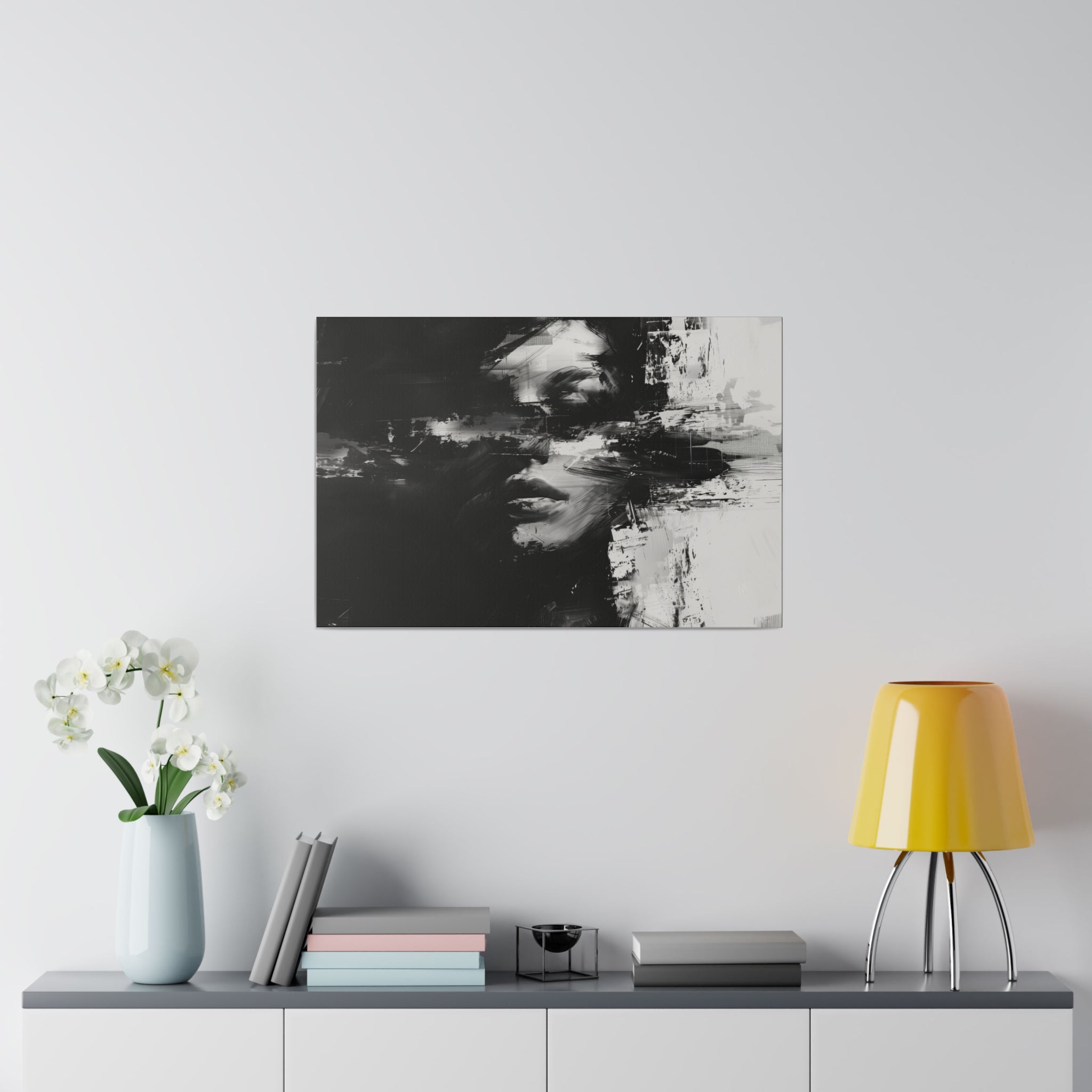 Fragmented Reality - Abstract Wall Art - Horizontal Canvas - WA216