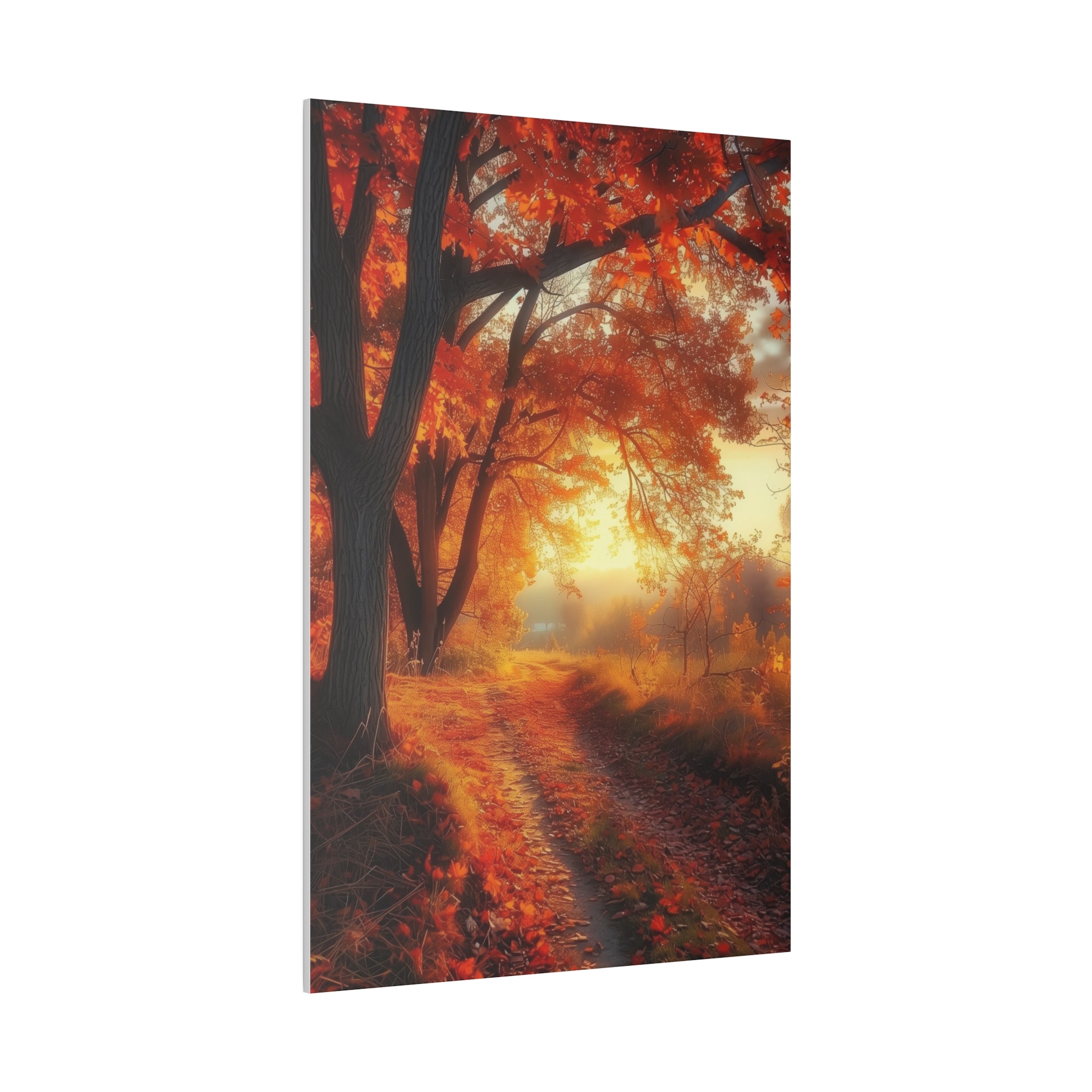 Autumn Reflections - Nature Wall Art - Vertical Canvas - WA318