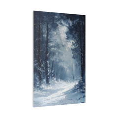 Chill of Winter - Nature Wall Art - Vertical Canvas - WA331