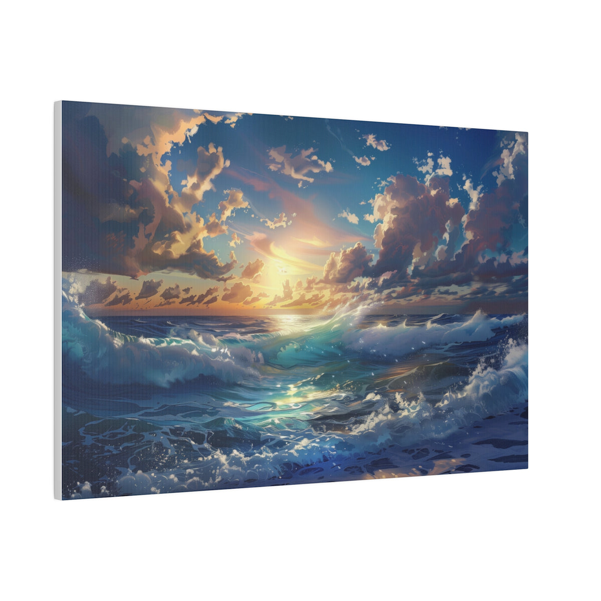 Ocean Wall Art - Horizontal Canvas - WA171