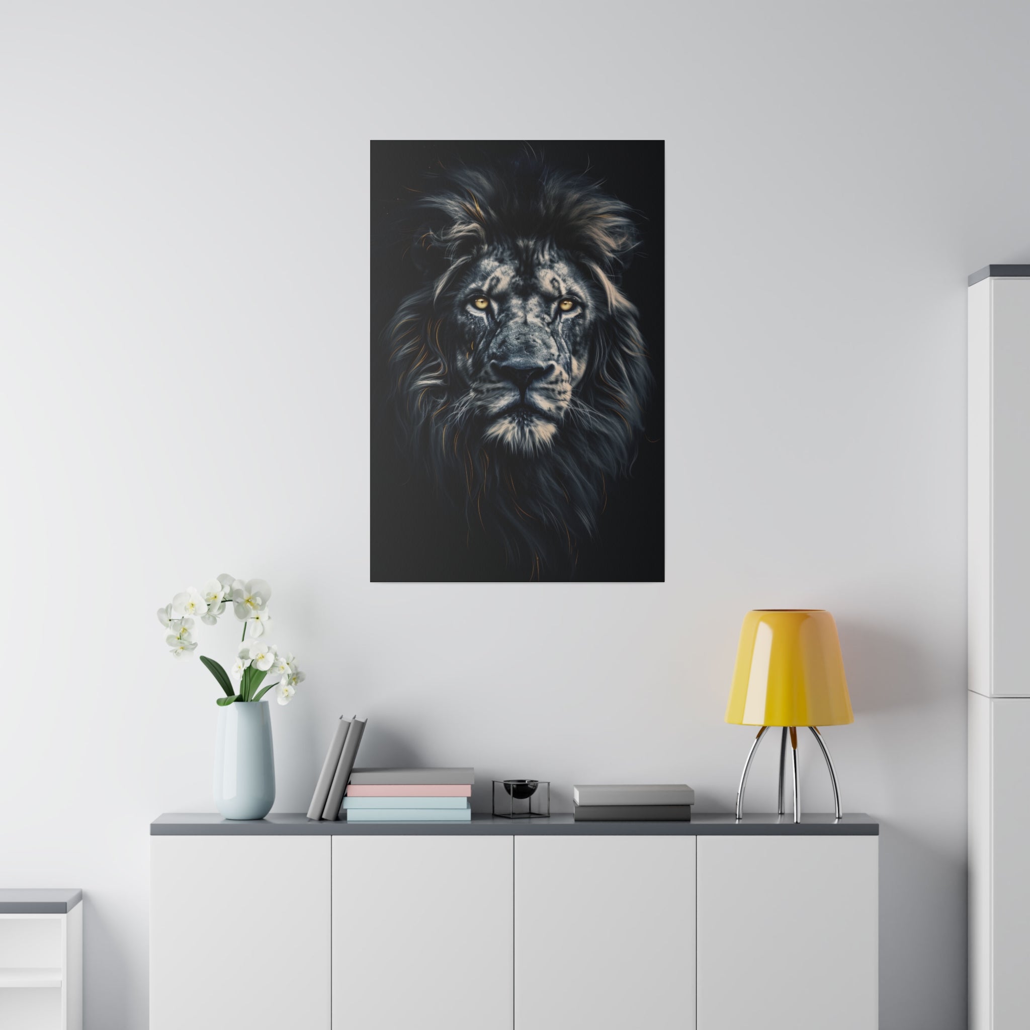 Emperor of the Wild - Wildlife Wall Art - Vertical Canvas - WA259